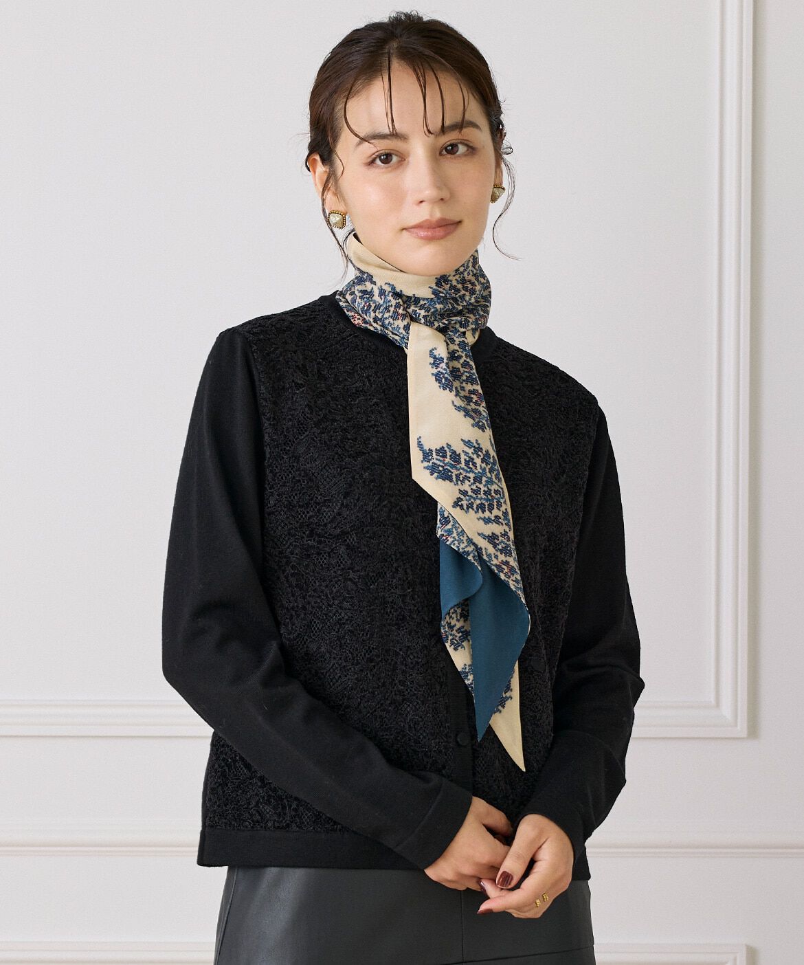 モテ系メンズファッション|【スーペリアクローゼット/SUPERIOR CLOSET】 《大きいサイズ》レースカーディガン