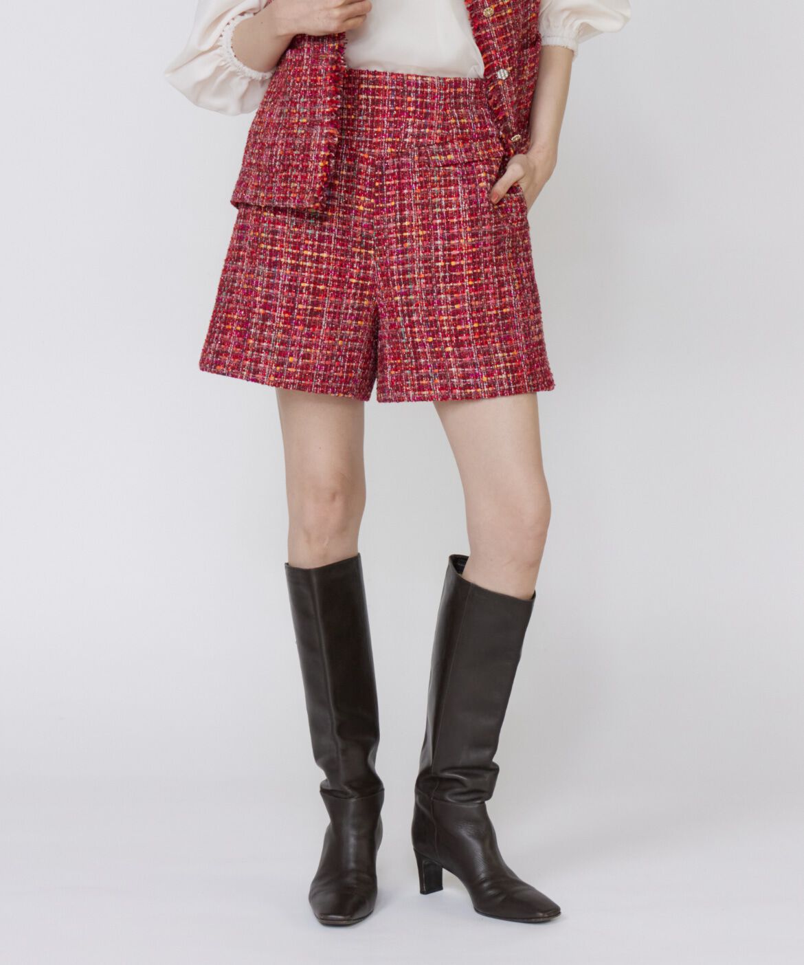 メンズファッションの一押し|【スーペリアクローゼット/SUPERIOR CLOSET】 《M Maglie le cassetto》カンポーレツイードキュロット