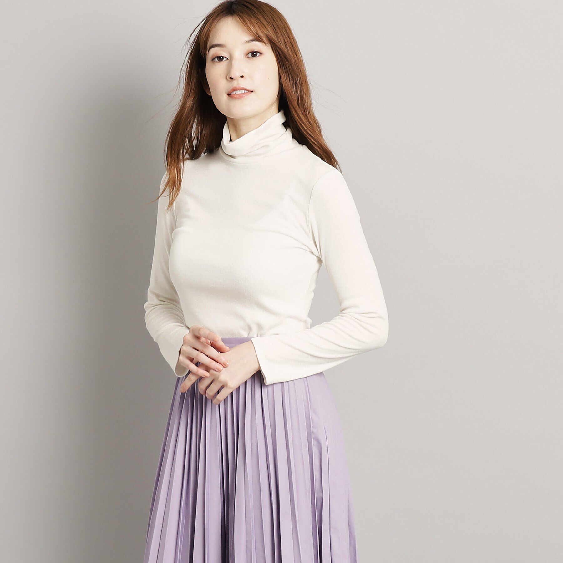 メンズファッションオススメ|【クード シャンス/COUP DE CHANCE】 【吸湿発熱・保湿】ハイネックジャージトップス