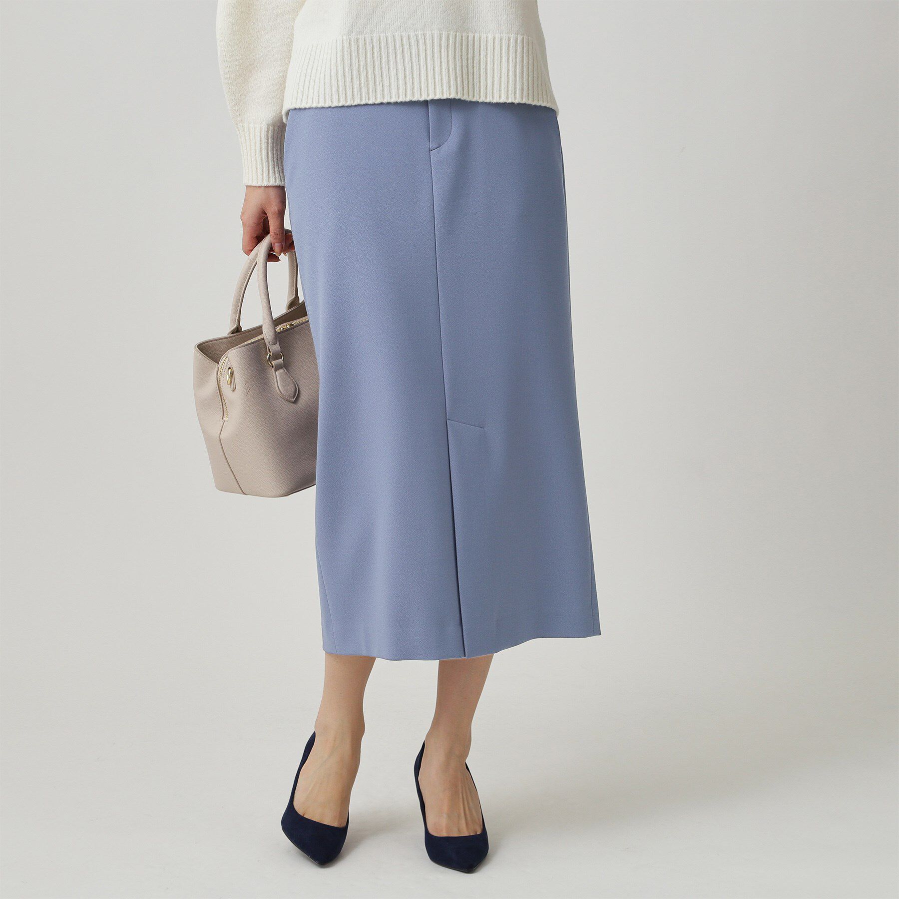 【クード　シャンス/COUP DE CHANCE】 【手洗い可／日本製】ナロータイトスカート