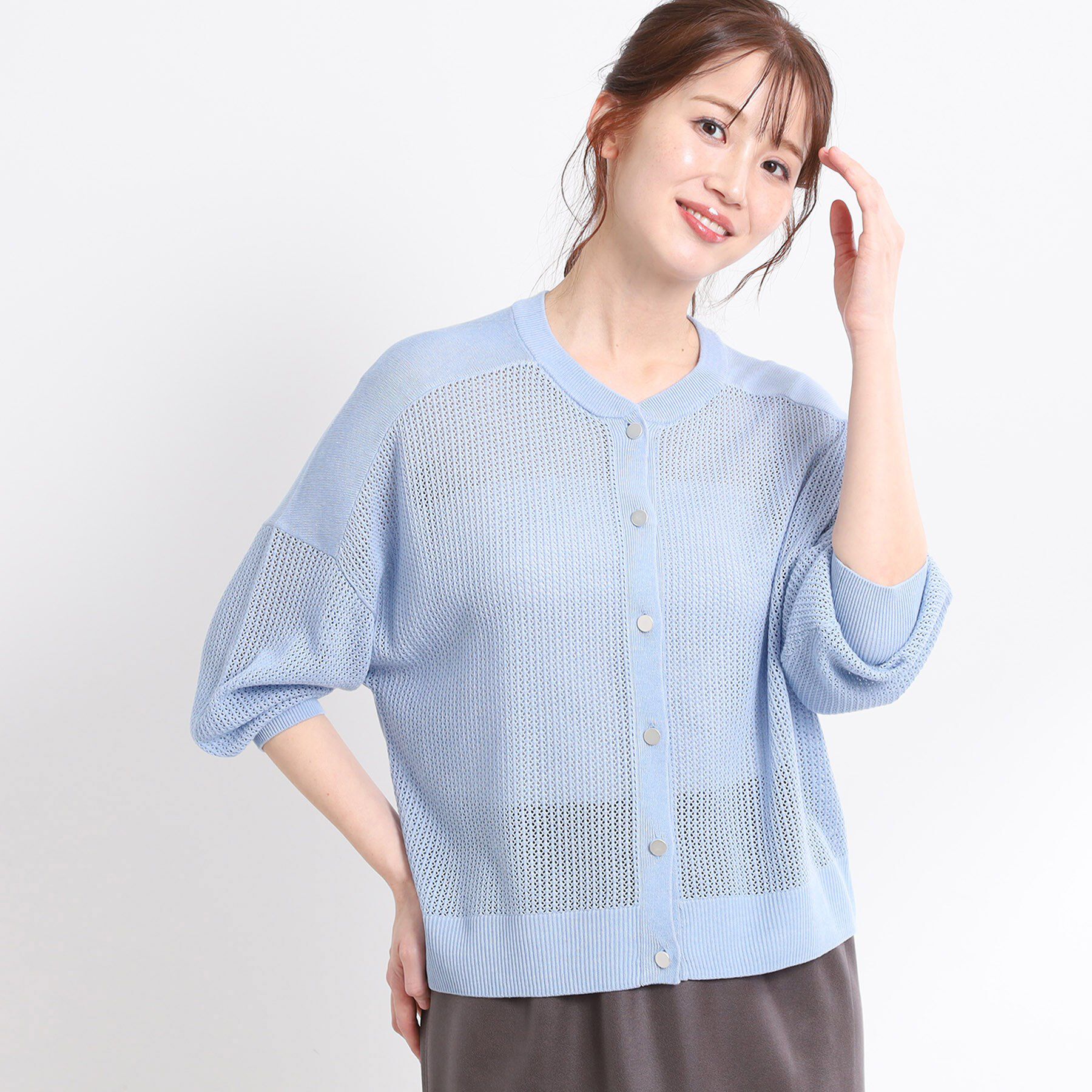 人気ファッションメンズ|【リフレクト/Reflect】 【E‐QUALITY／手洗い可】ドライタッチカーディガン