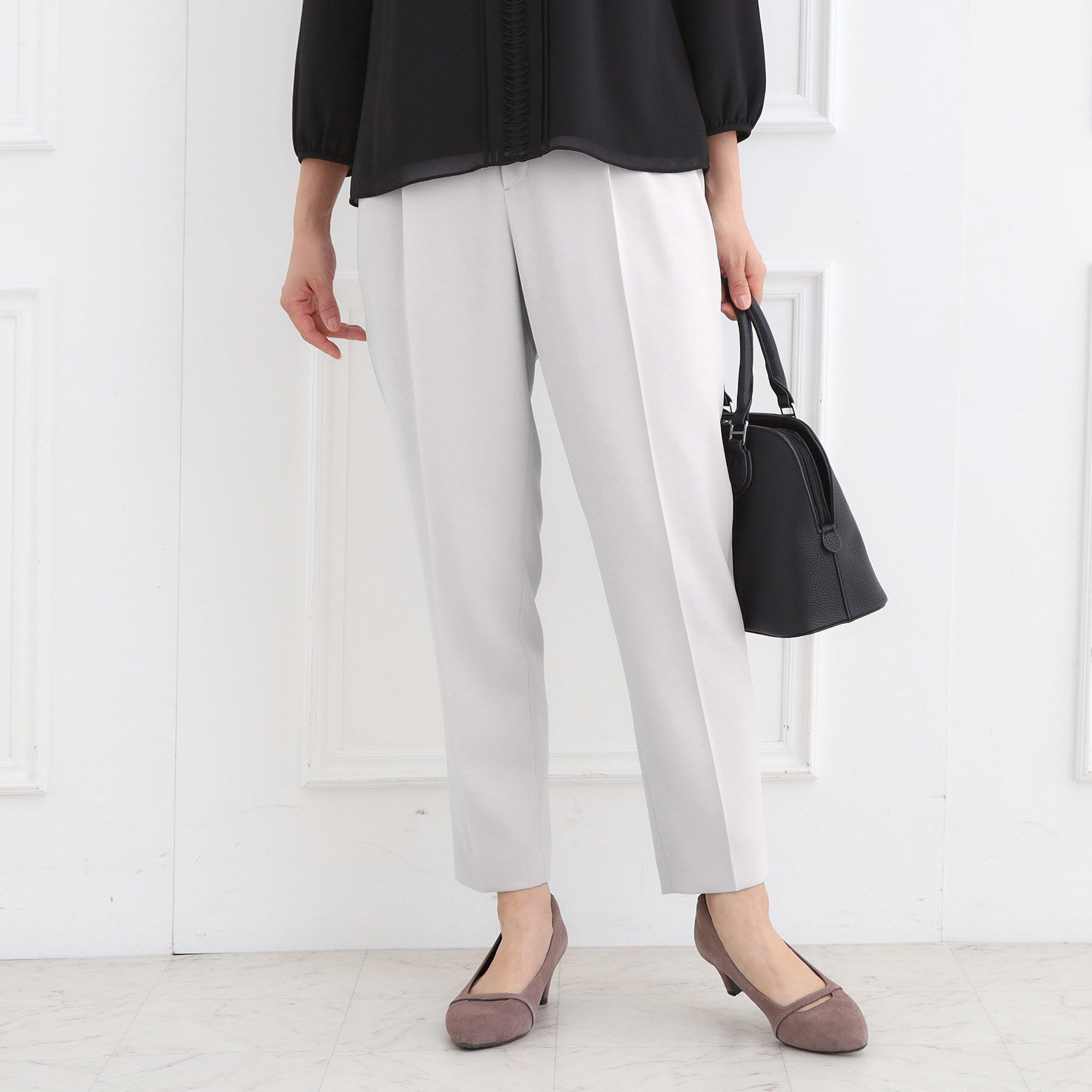 【リフレクト/Reflect】 【フォーマル／入卒／セットアップ可】テーパードパンツ