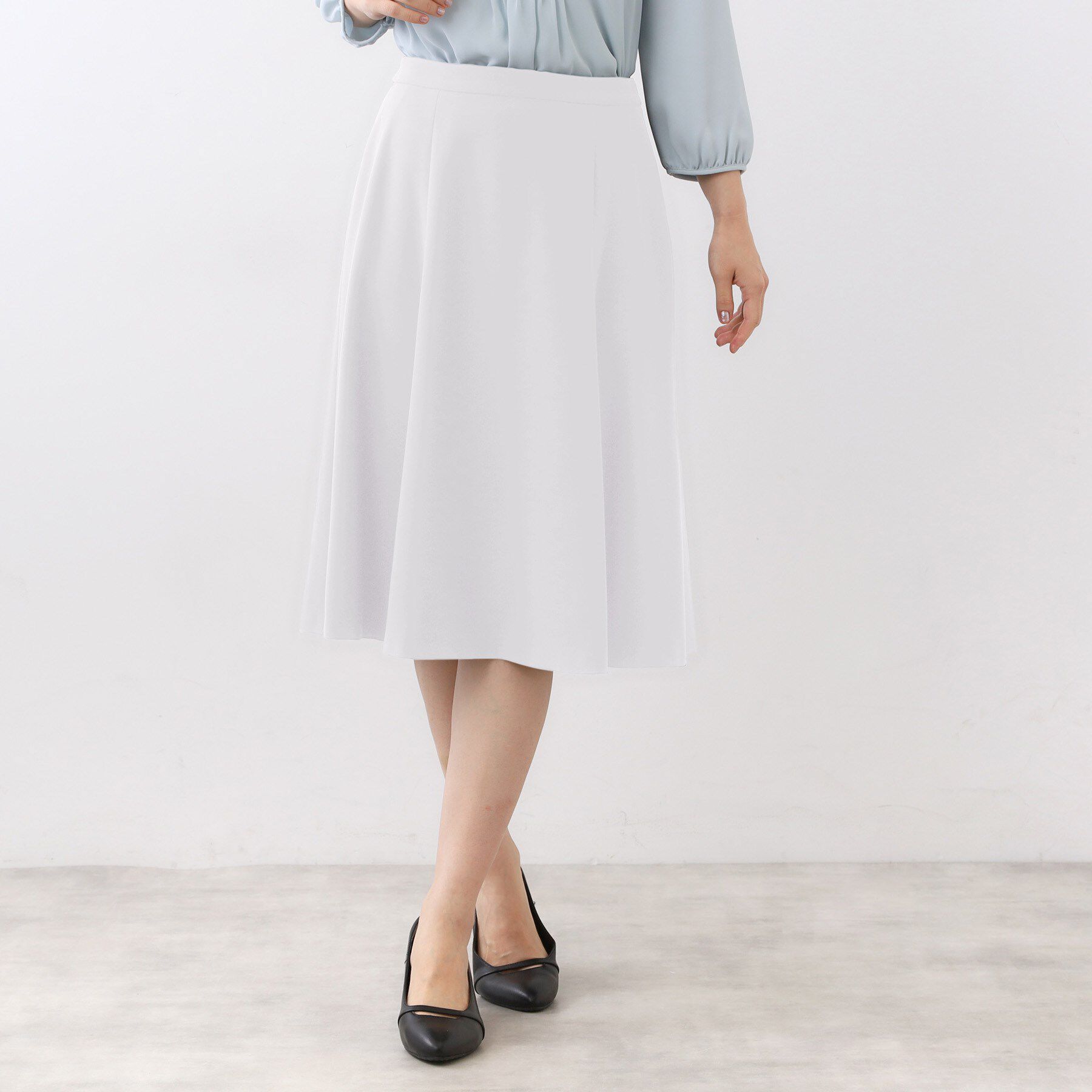 【リフレクト/Reflect】 【フォーマル／入卒／セットアップ可】フリュイドフレアスカート