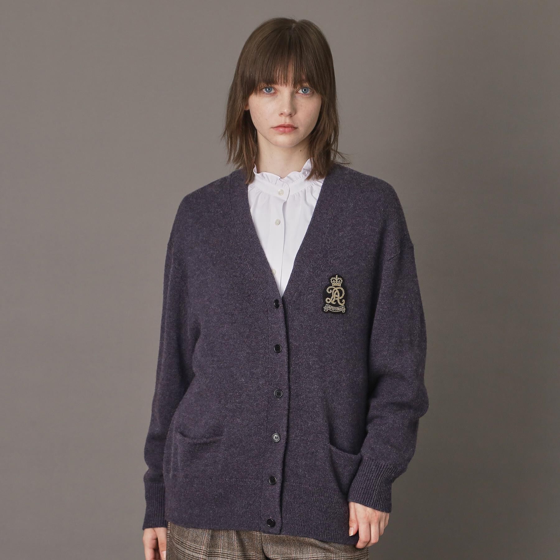 ファッションメンズなら|【ドレステリア/DRESSTERIOR】 【otonaMUSE 11月号掲載】レタードニットカーディガン