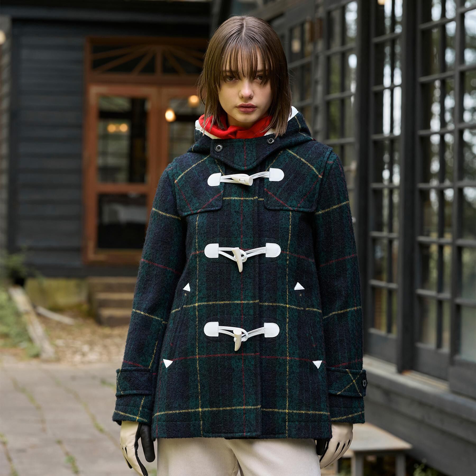 ファッションメンズのイチオシ|【ドレステリア/DRESSTERIOR】 【CLASSY.12月号掲載】タータンチェックショートダッフル