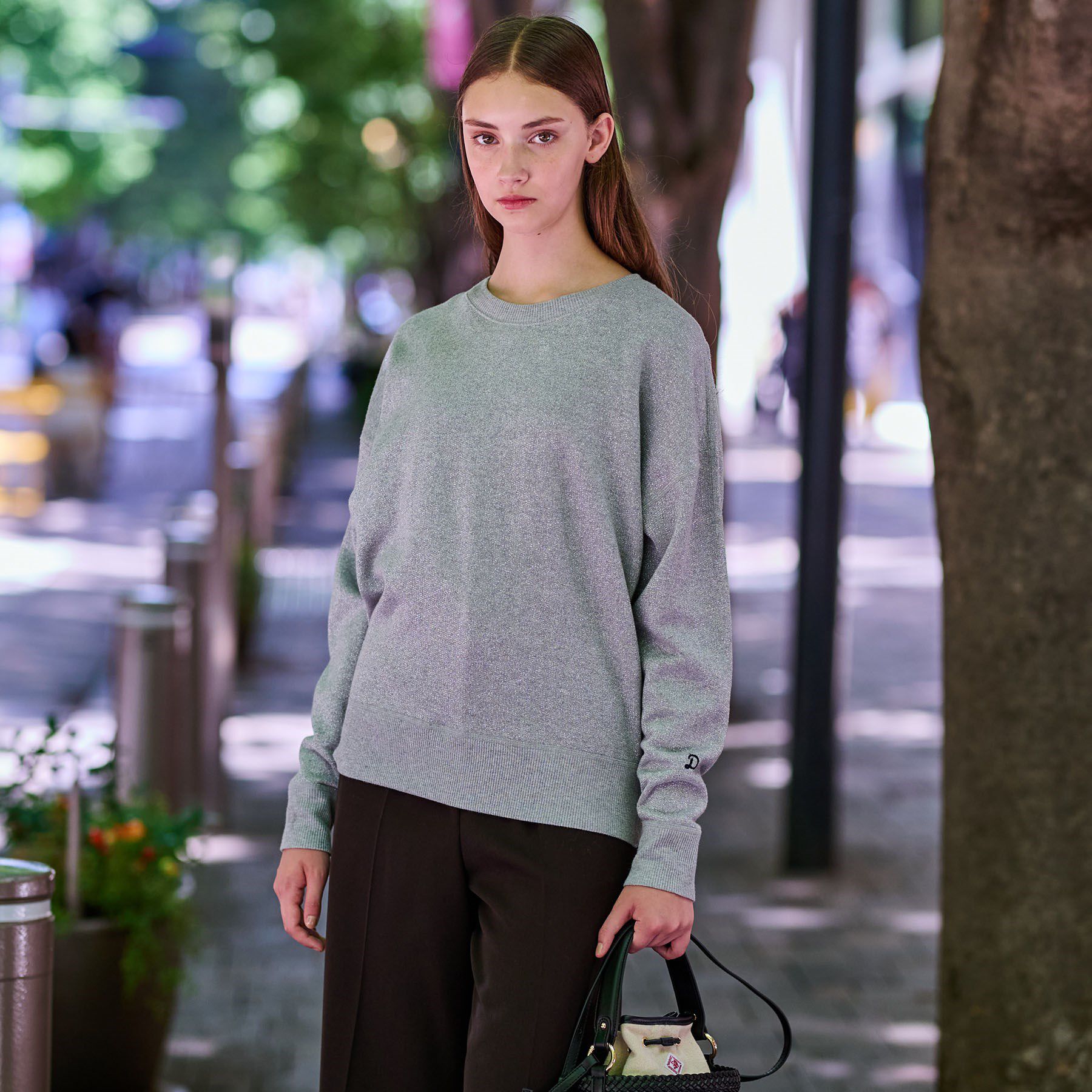 メンズファッションなら|【ドレステリア/DRESSTERIOR】 ラメ裏毛プルオーバー