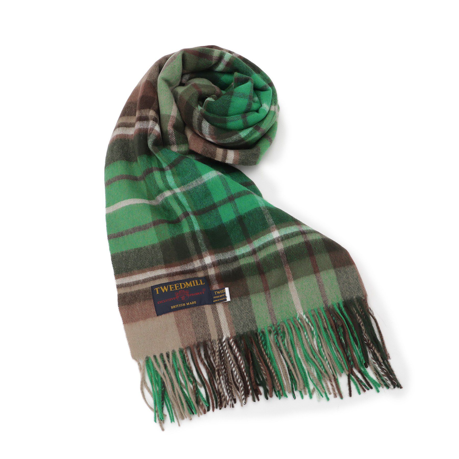 【ドレステリア/DRESSTERIOR】 TWEED MILL（ツィードミル）チェックストール