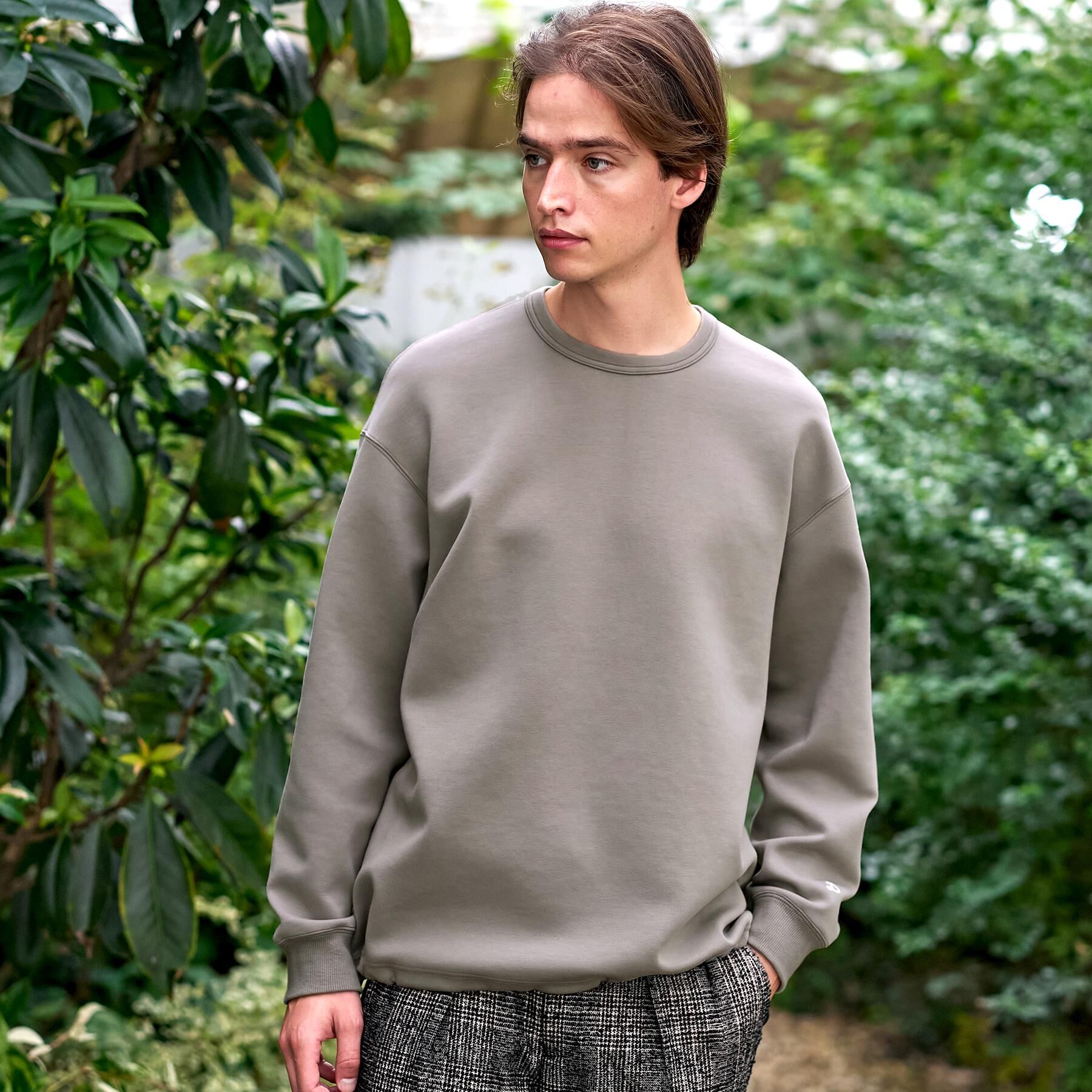 【ドレステリア/DRESSTERIOR】 ストレッチ ダンボールプルオーバー