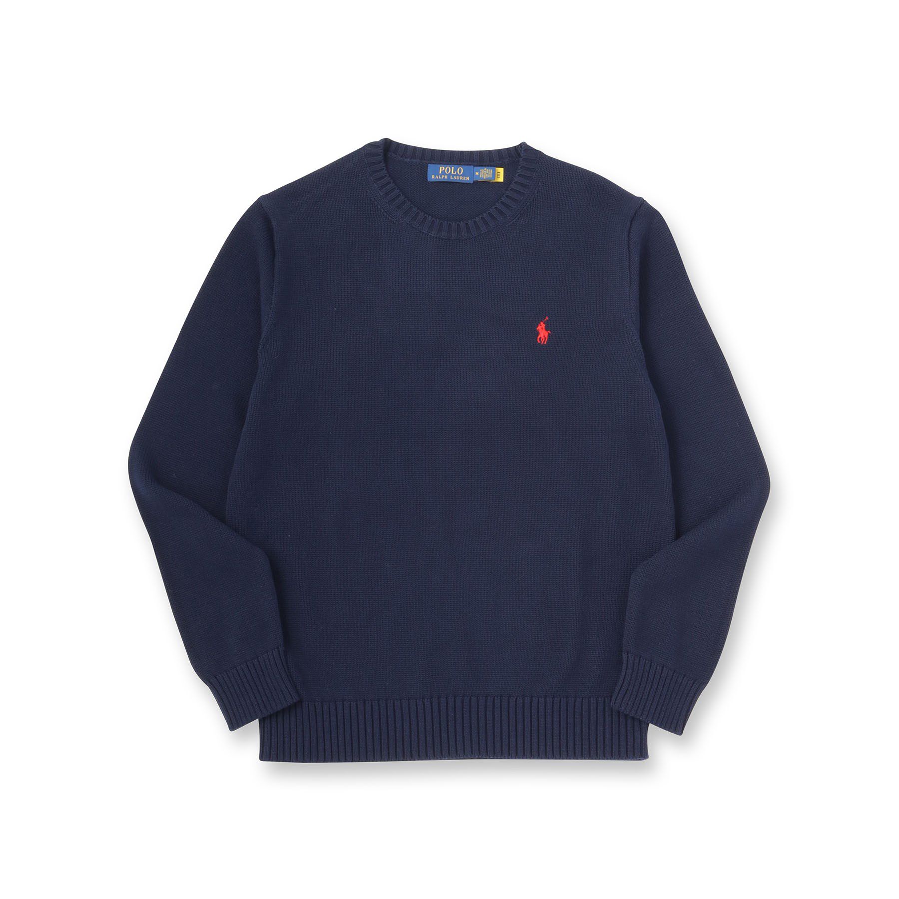 【ドレステリア/DRESSTERIOR】 Ralph Lauren（ラルフローレン）7GG COTTON CREW NECK SWEATER｜