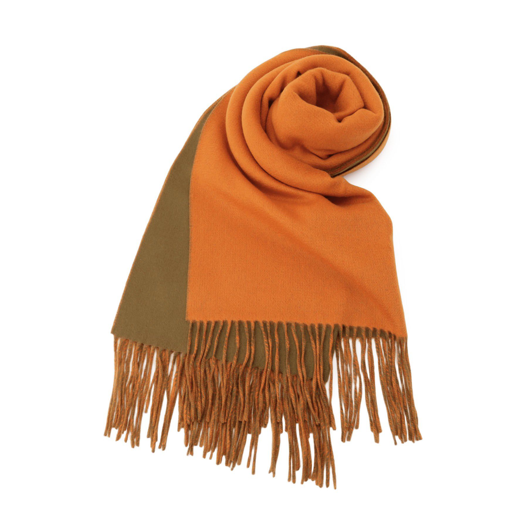 【ドレステリア/DRESSTERIOR】 ASAUCE MELER（アソースメレ）スポンディッシュカシミヤリバーシブルストール