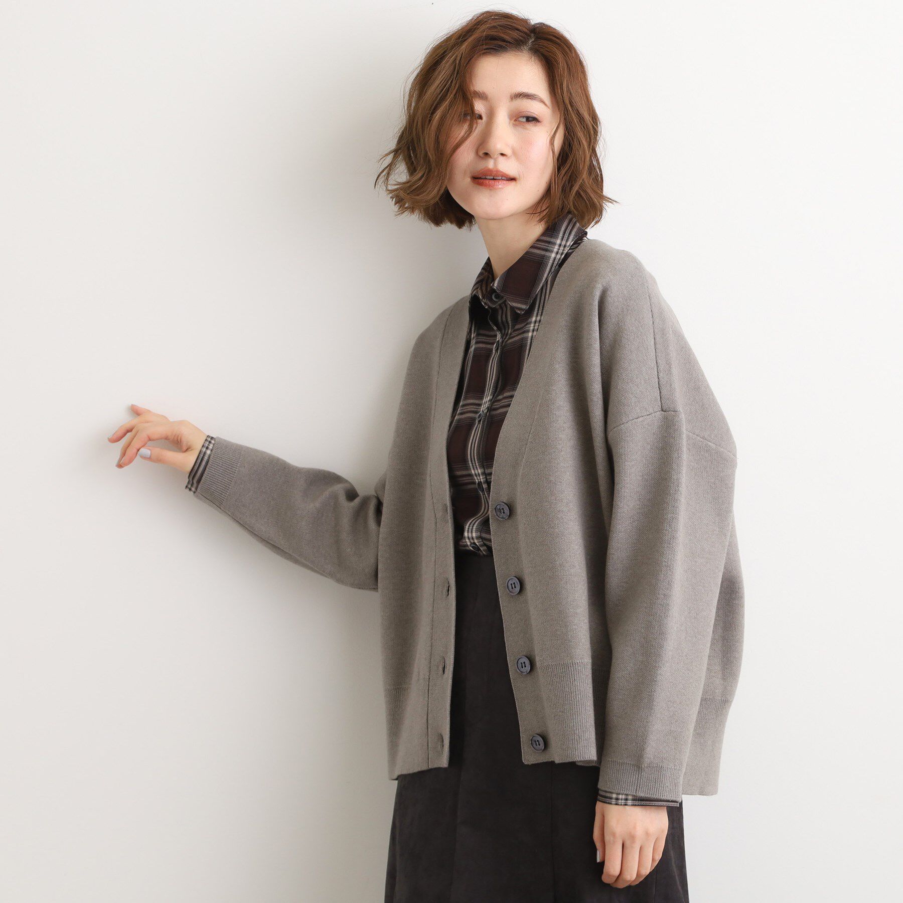 モテ系ファッションメンズ|【グローブ/grove】 秋に映える ニットカーディガン