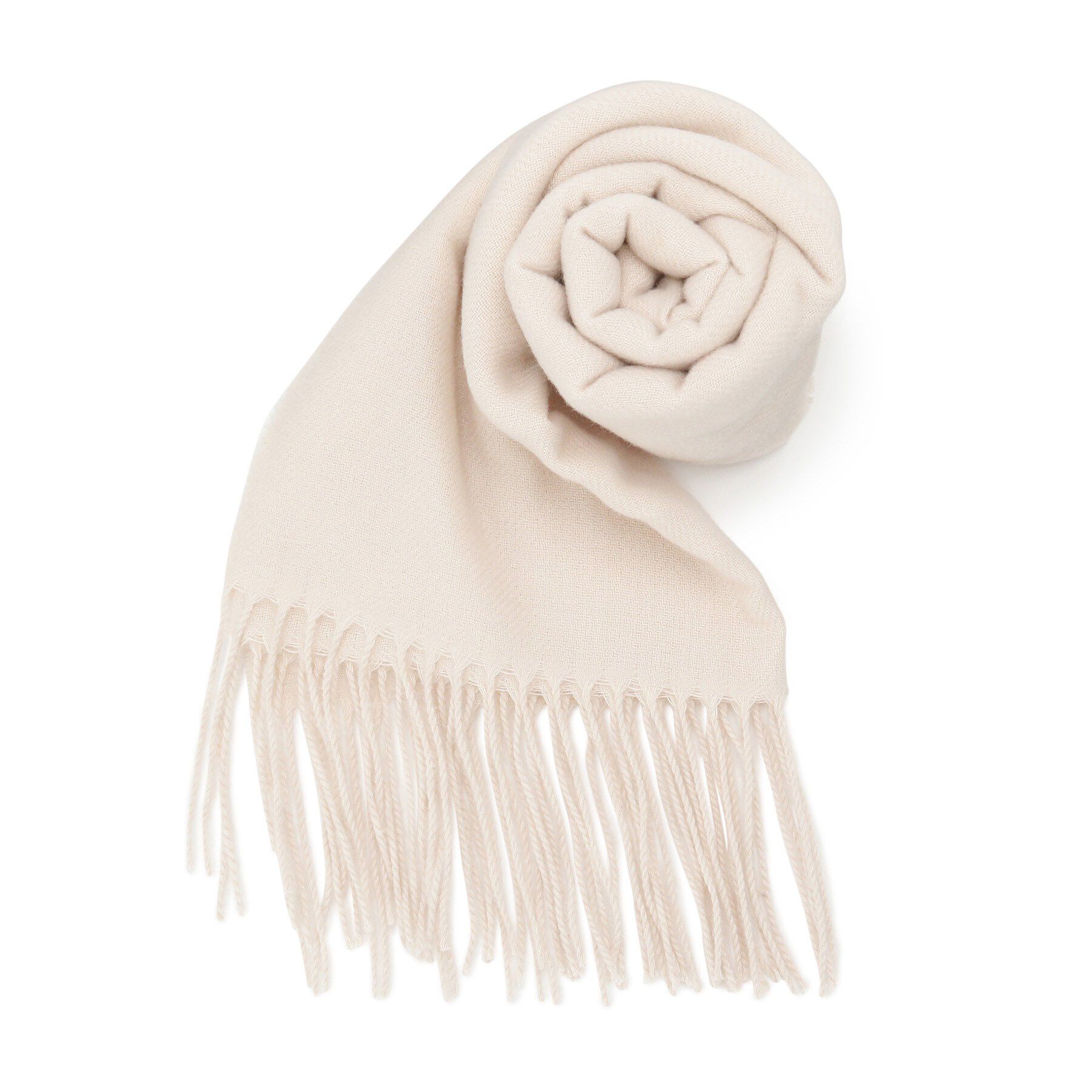 【グローブ/grove】 カシミヤタッチ無地マフラー