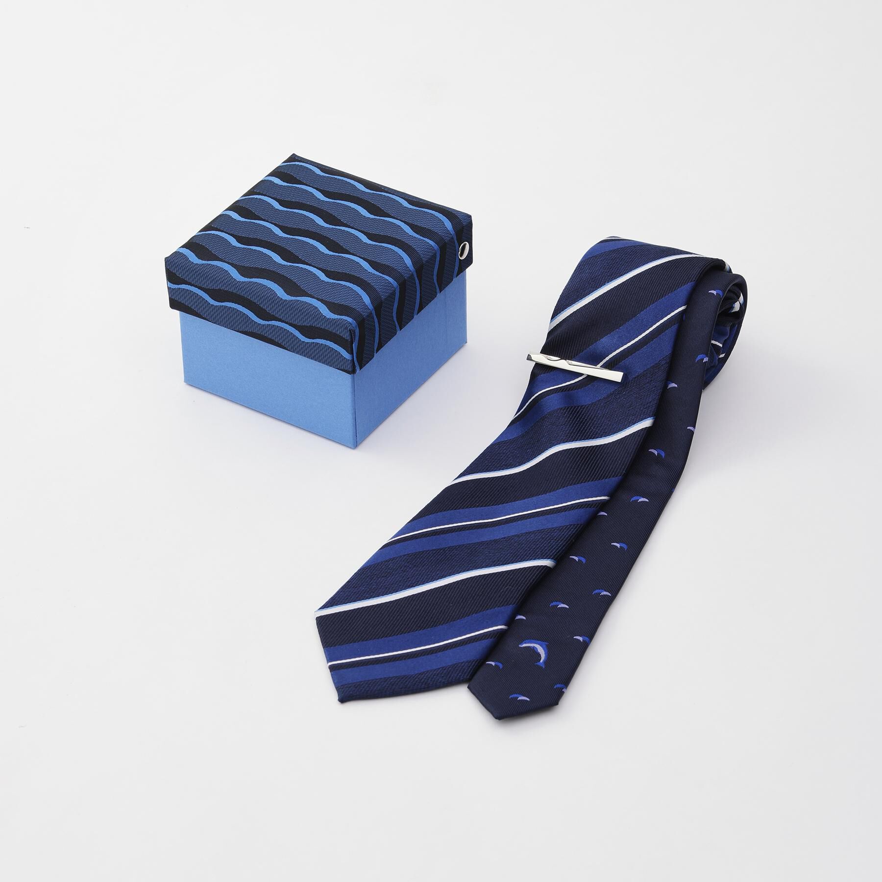 【タケオキクチ/TAKEO KIKUCHI】 【BOXセット】Sea Creatures ネクタイ＆タイバー