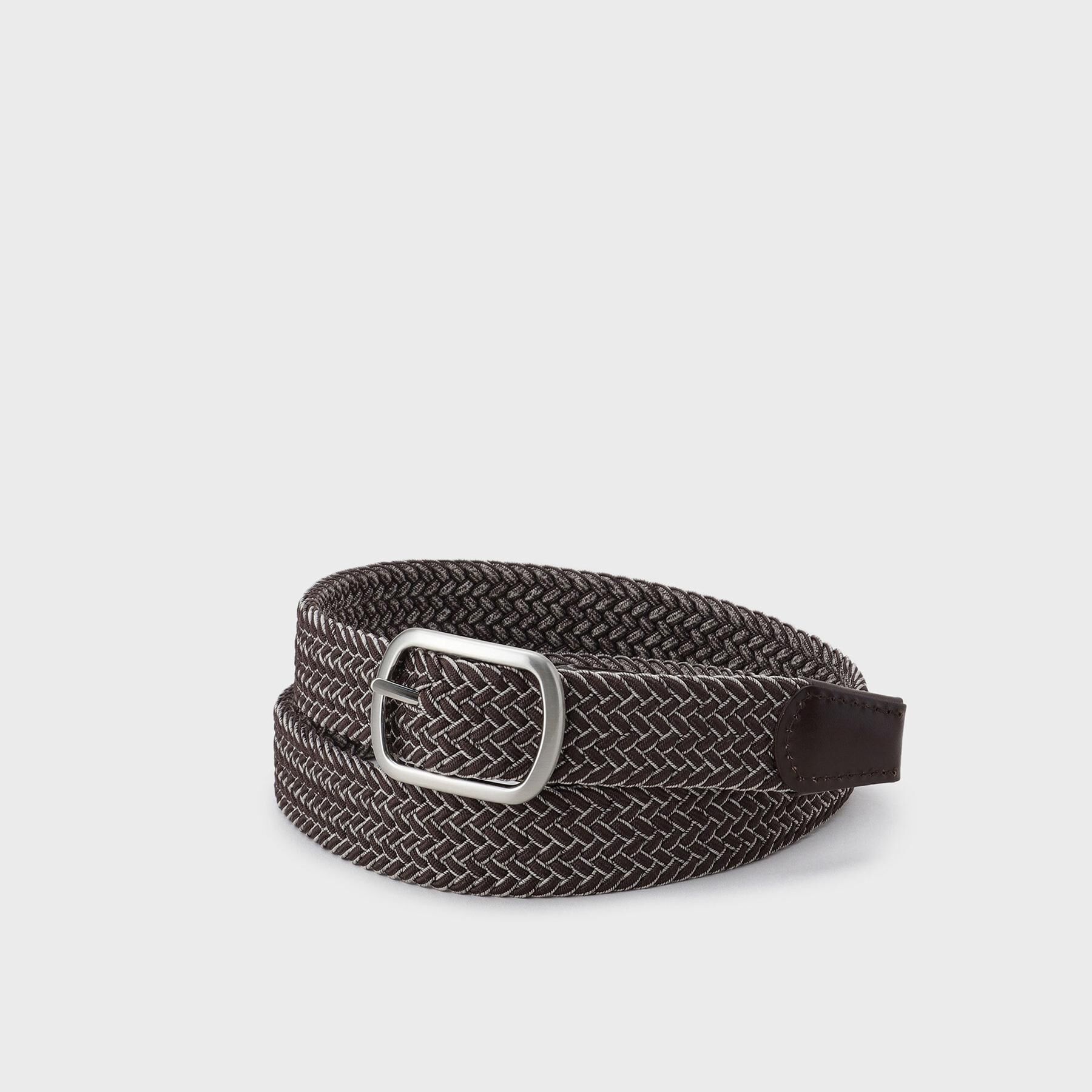 【タケオキクチ/TAKEO KIKUCHI】 メランジリバーシブルゴムメッシュベルト