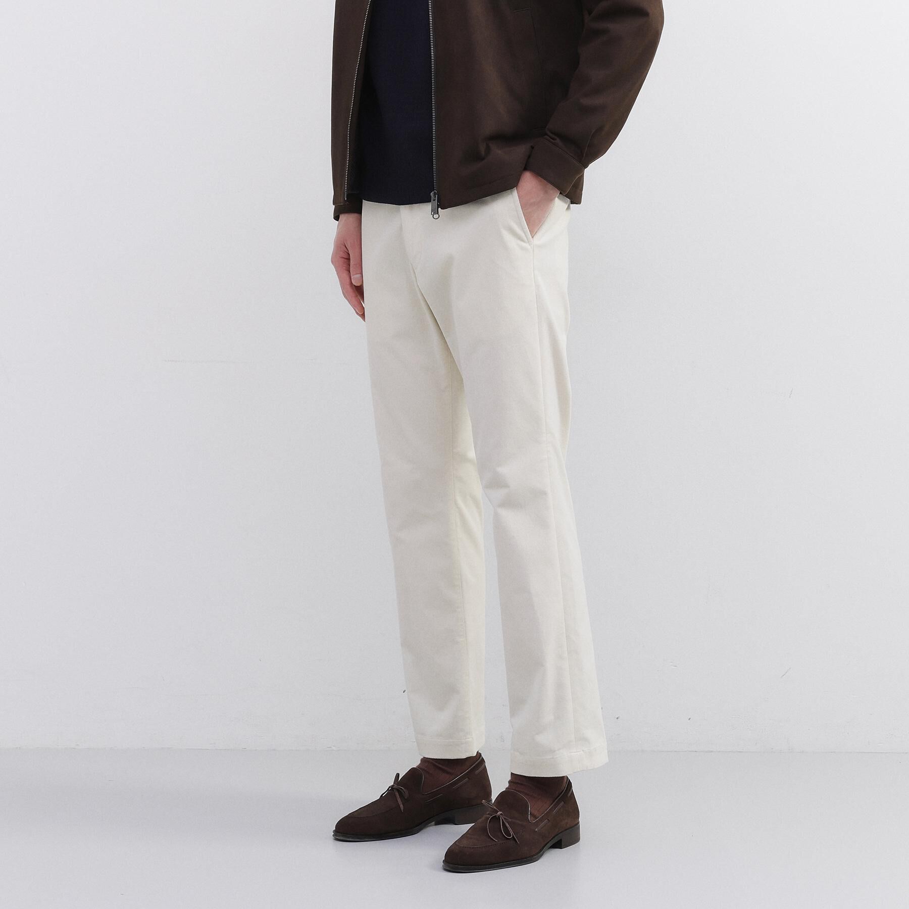 メンズファッションオススメ|【タケオキクチ/TAKEO KIKUCHI】 サイドゴアストレッチコーデュロイパンツ