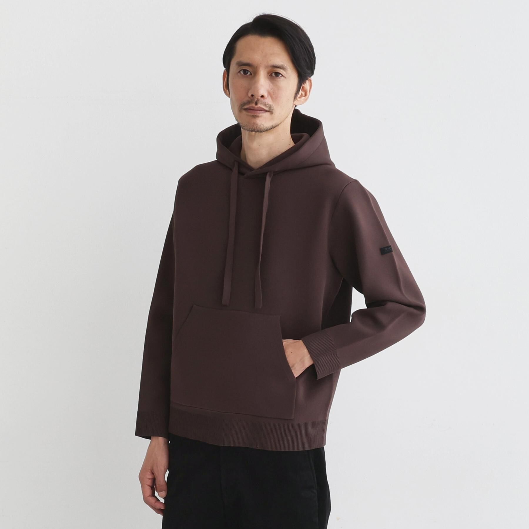 【タケオキクチ/TAKEO KIKUCHI】 スポンディッシュ プルオーバー ニットパーカ