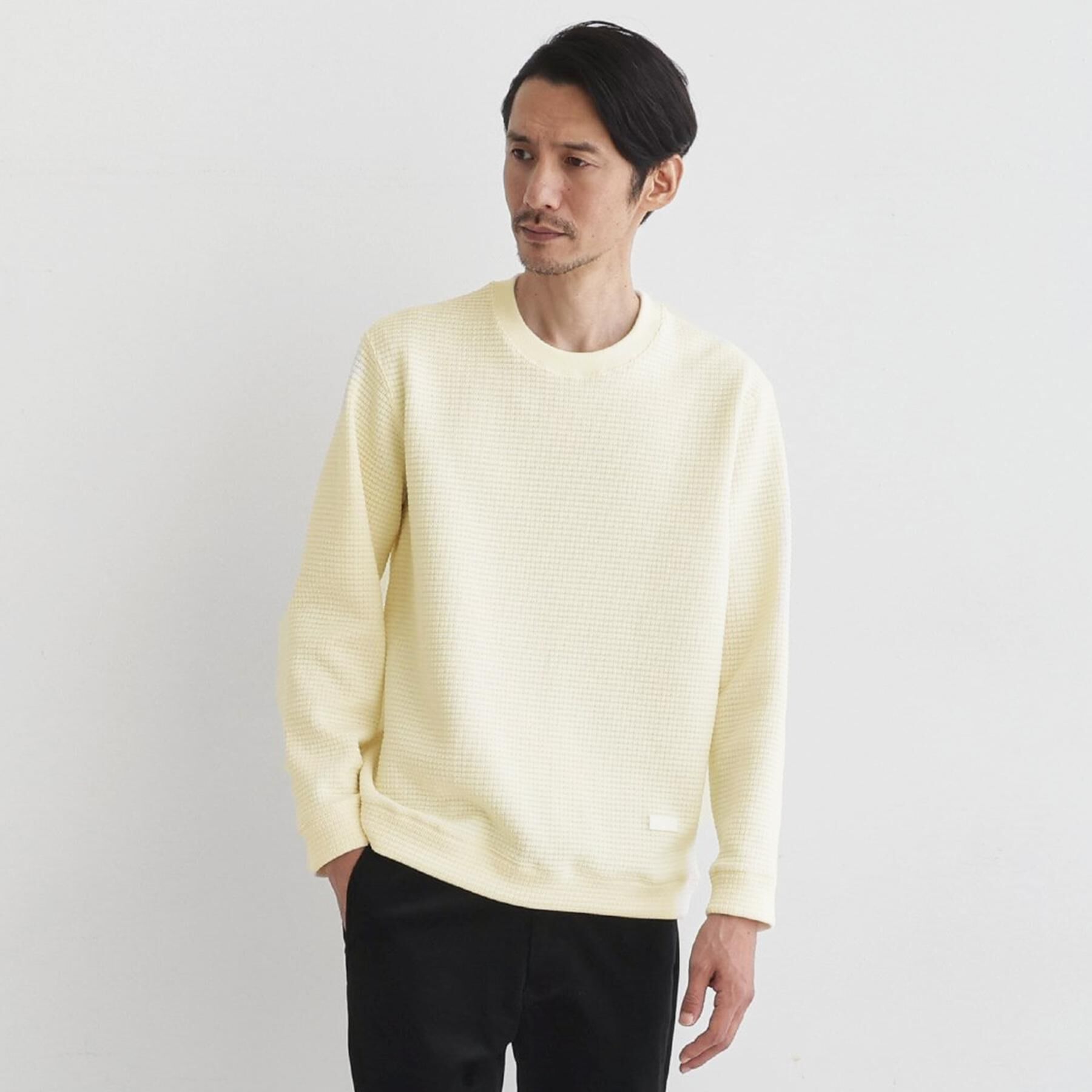 【タケオキクチ/TAKEO KIKUCHI】 ニットライク プルオーバー