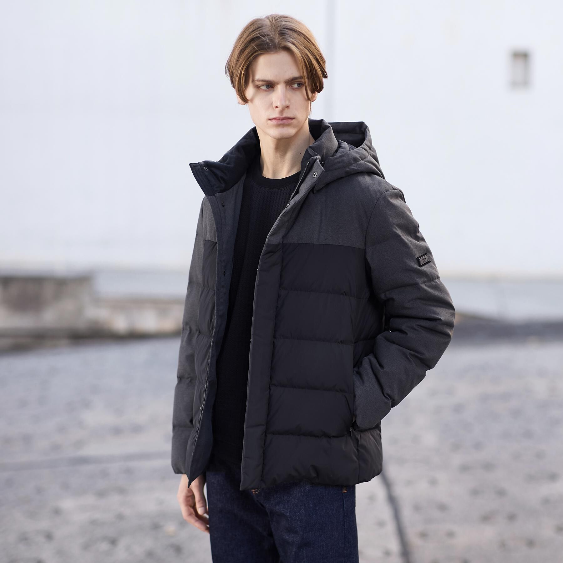 メンズファッションオススメ|【タケオキクチ/TAKEO KIKUCHI】 カラーコンビ ダウンブルゾン