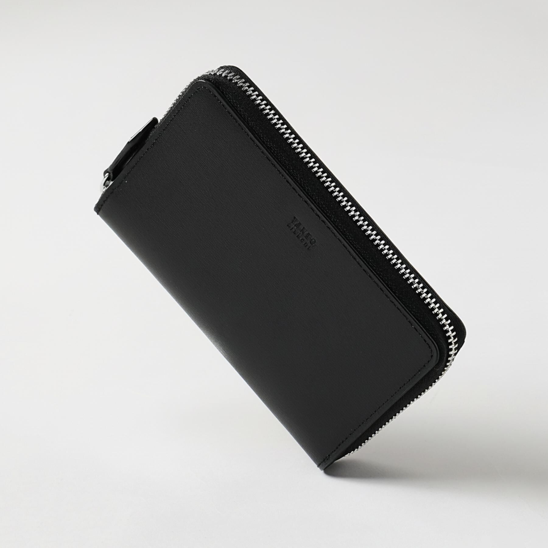 【タケオキクチ/TAKEO KIKUCHI】 【リップルグレイン】3方ラウンドコンパクトスリム財布