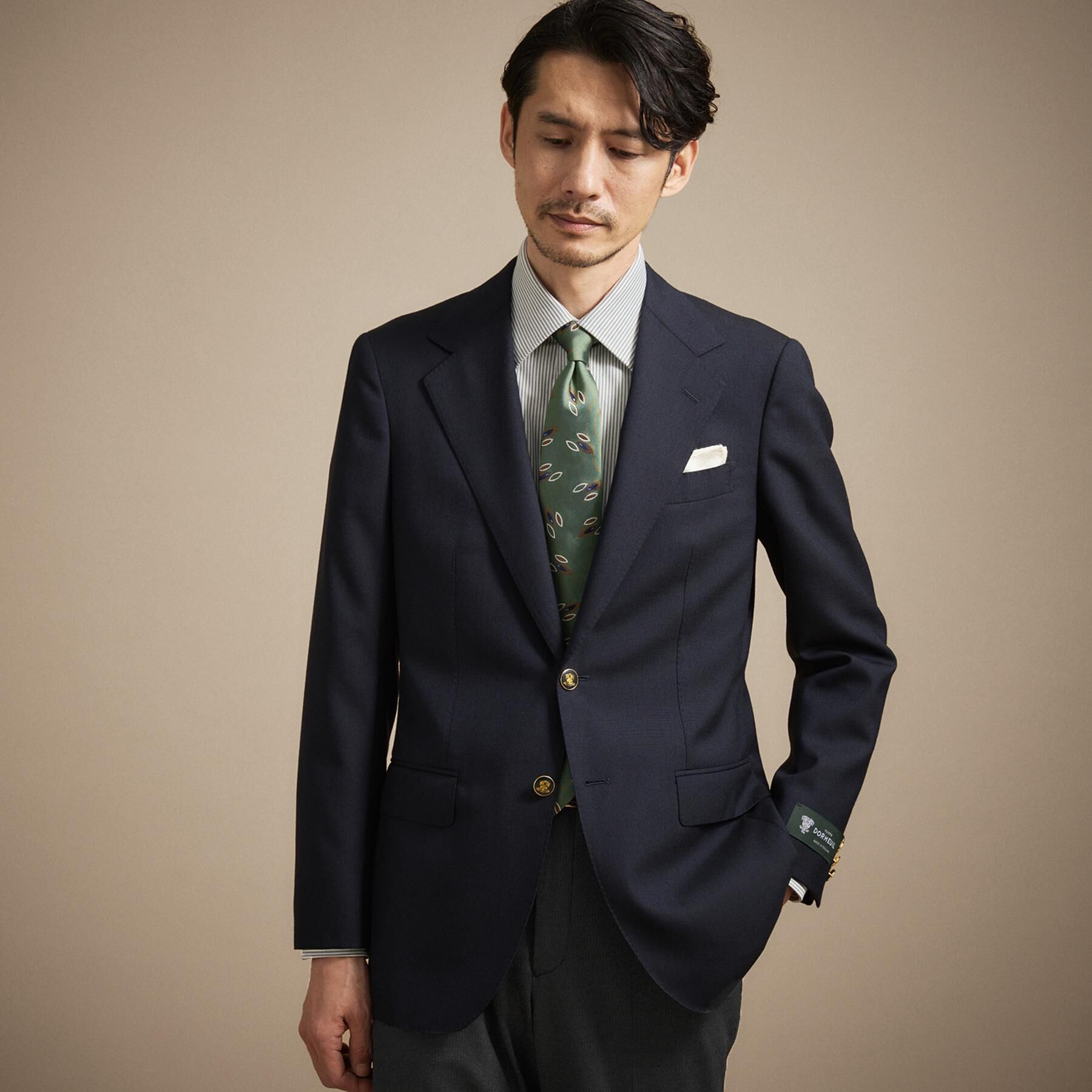 ファッションメンズのイチオシ|【タケオキクチ/TAKEO KIKUCHI】 DORMEUIL ストレッチフレスコ ブレザー