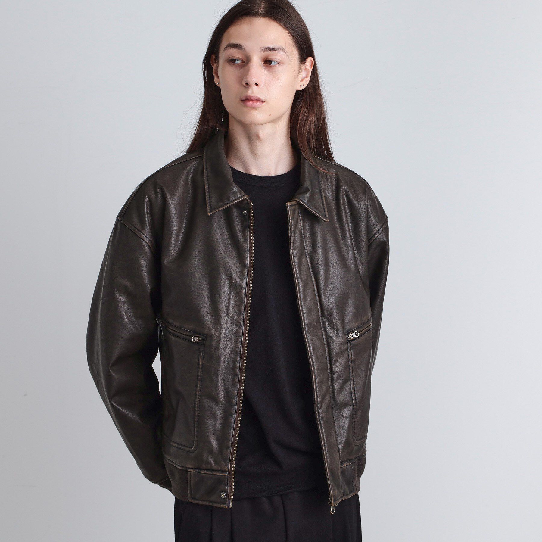 メンズファッションオススメ|【ティーケー　タケオキクチ/tk.TAKEO KIKUCHI】 ヴィンテージライク衿フェイクファーブルゾン