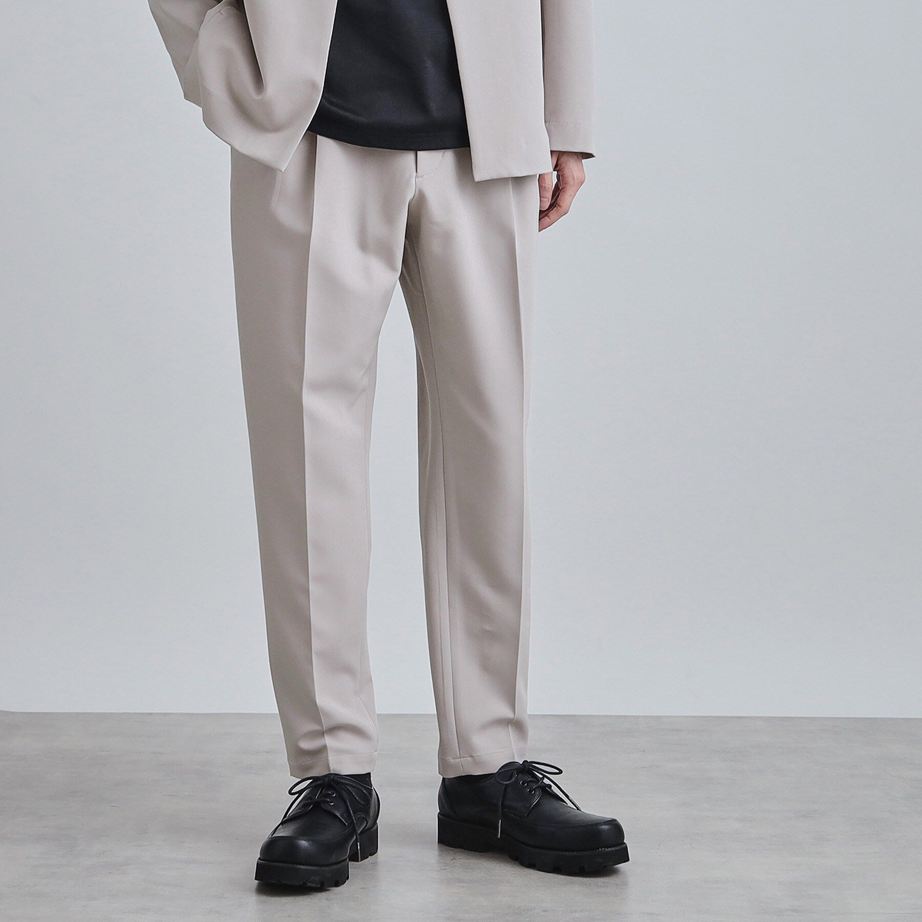 モテ系メンズファッション|【ティーケー　タケオキクチ/tk.TAKEO KIKUCHI】 【セットアップ対応】360度ストレッチ ワイドテーパードパンツ