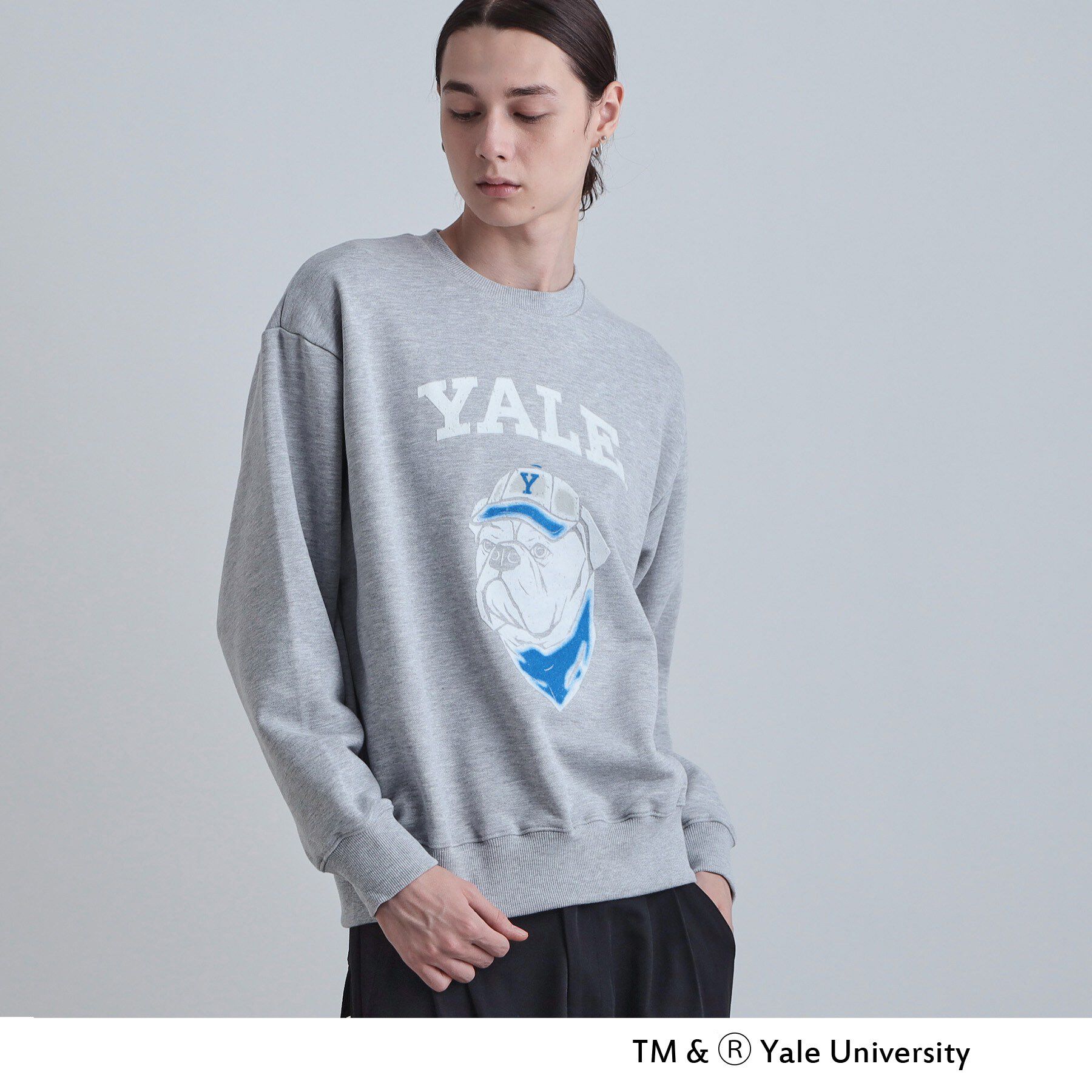 【ティーケー　タケオキクチ/tk.TAKEO KIKUCHI】 YALEフロッキースウェット