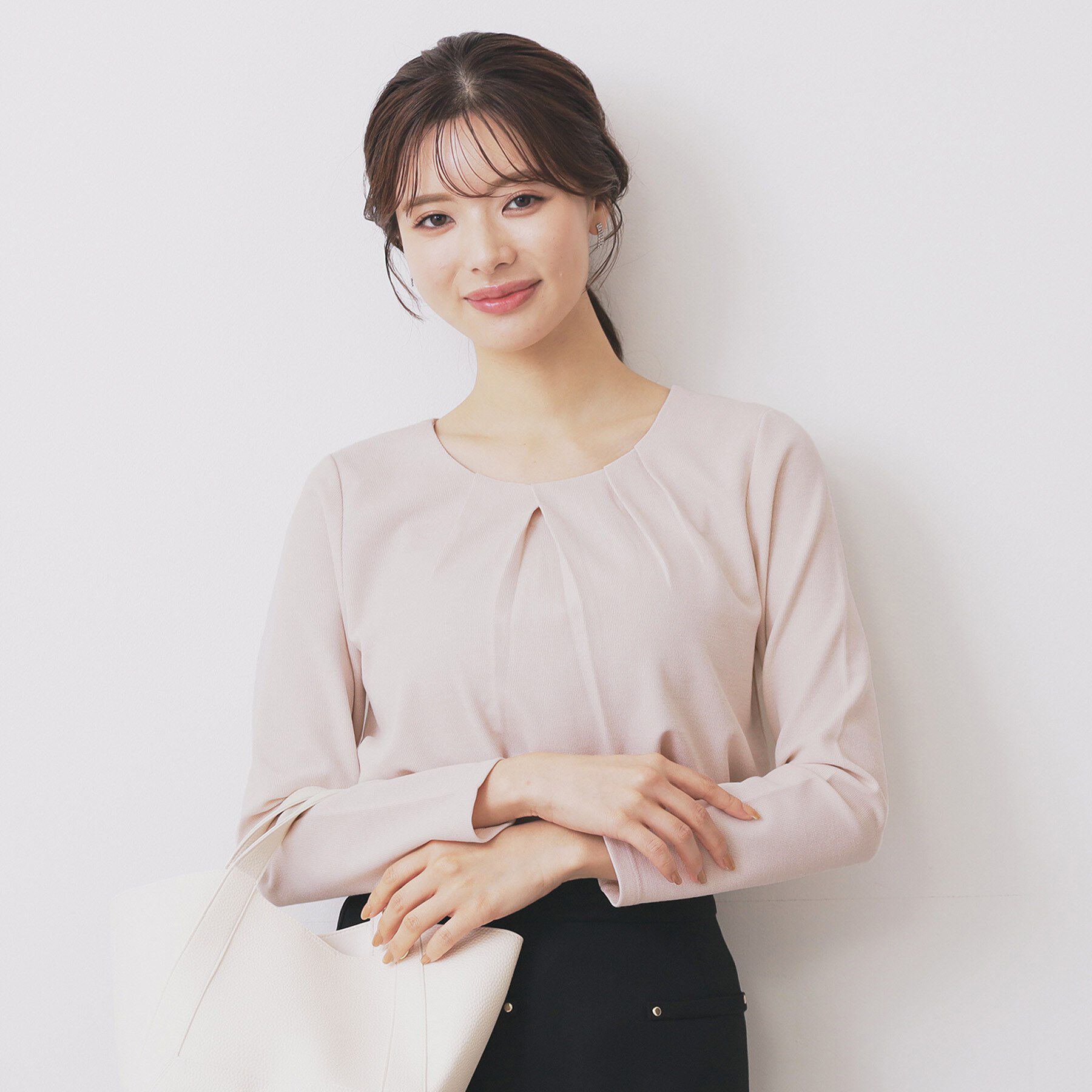 モテ系メンズファッション|【インデックス/index】 フロントタックトップス【洗濯機洗い可/UVケア】