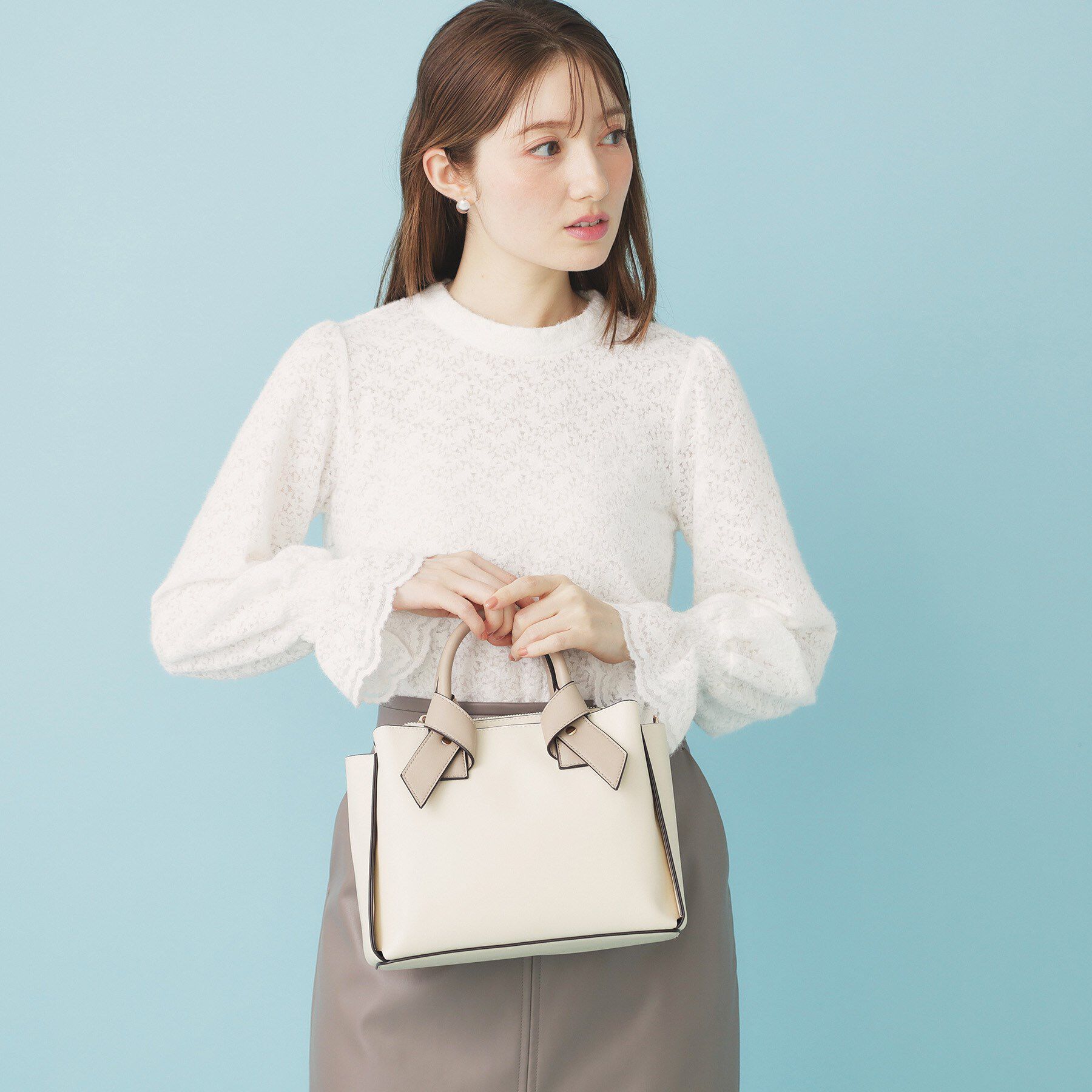 モテ系メンズファッション|【インデックス/index】 フェザーレースハイネックキャンディトップス【洗濯機OK】