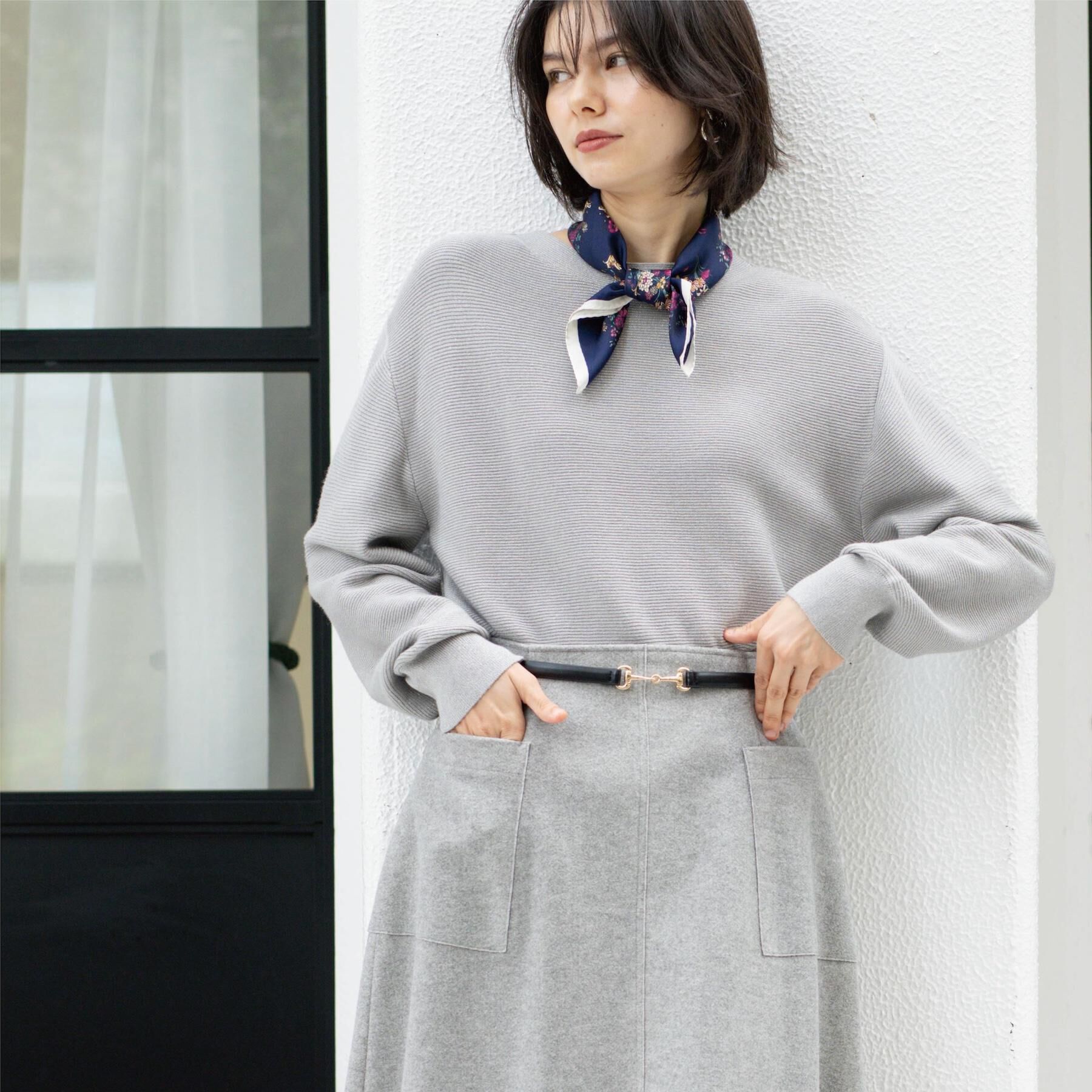 シュリンクレースハイネックプルオーバー（Spick and Span）｜ルミネの