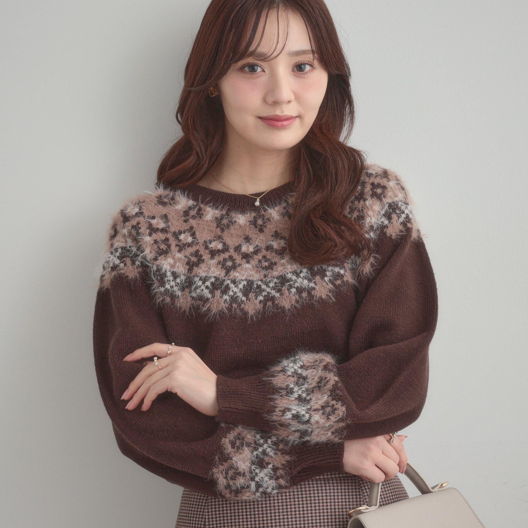 専用かぐれ　ノルディックニット 秋冬のコーディネートに映える 大人のノルディックニット - かぐれ