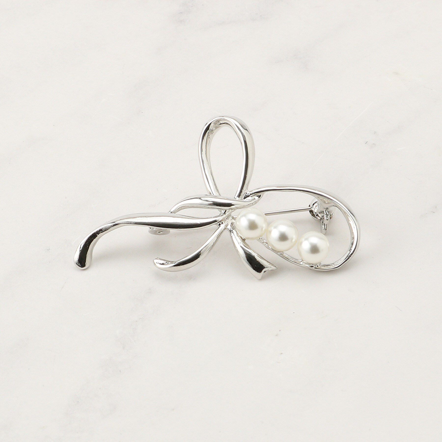 【クチュール　ブローチ/Couture brooch】 リボンモチーフブローチ