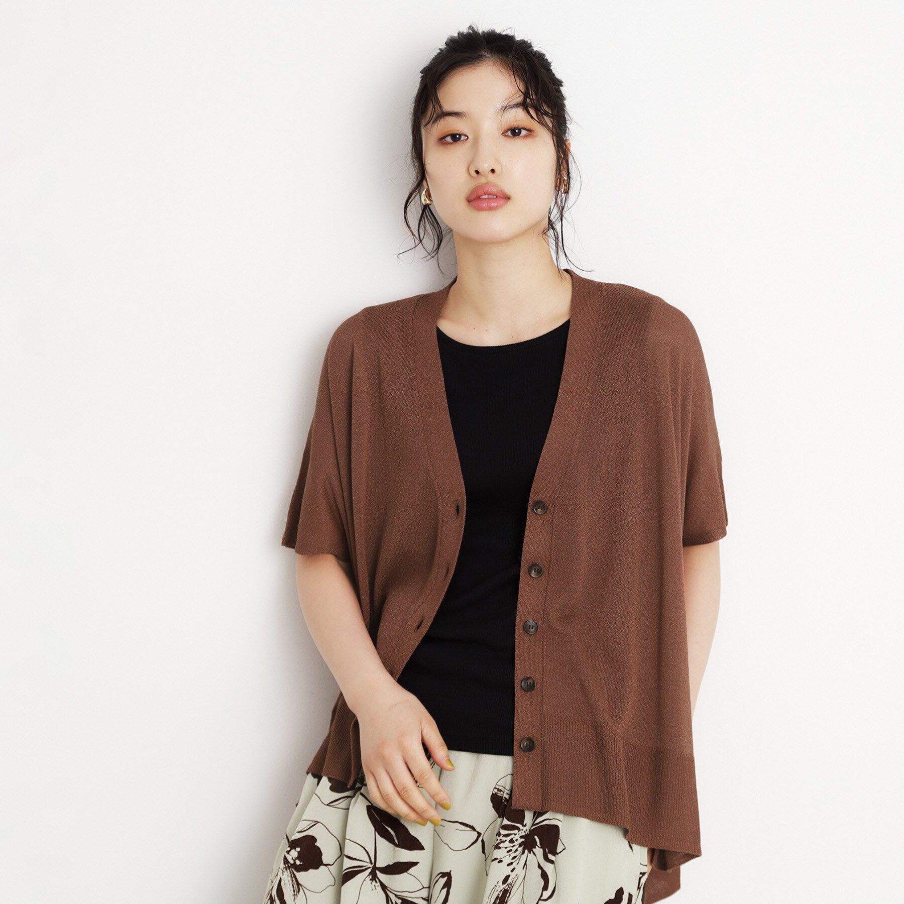 ファッションメンズなら|【ザ　ショップ　ティーケー/THE SHOP TK】 ポンチョカーディガン【洗える/体型カバー】