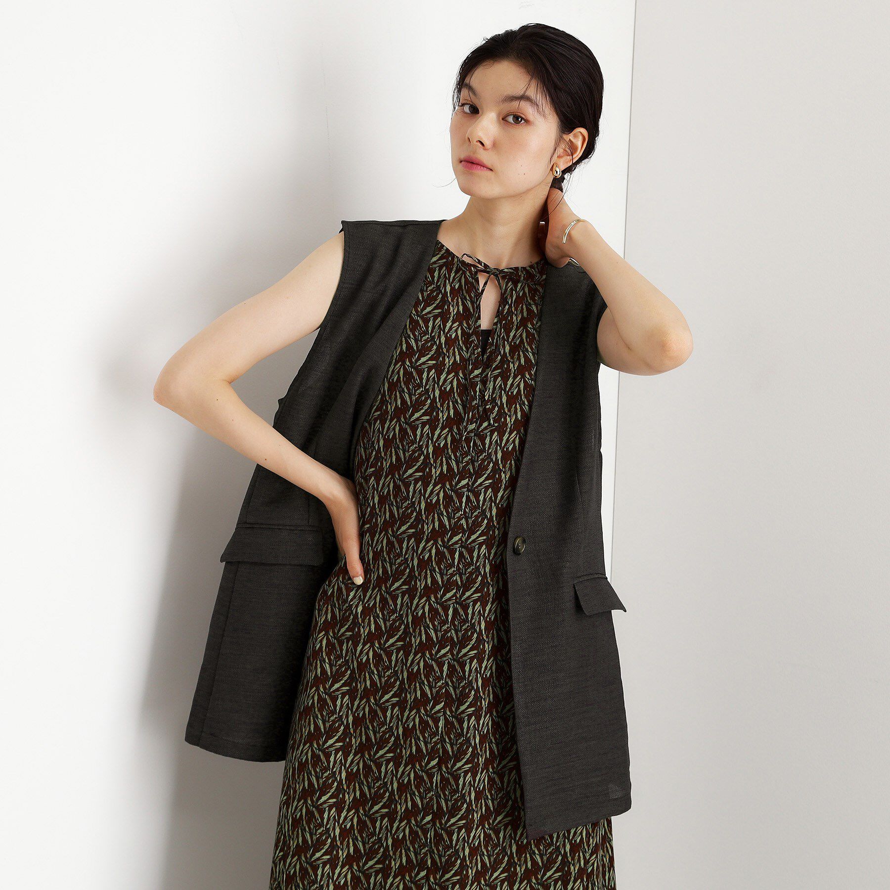 ファッションメンズお薦め|【ザ　ショップ　ティーケー/THE SHOP TK】 【スッキリ決まる】パナマメッシュジレ/洗える/セットアップ可