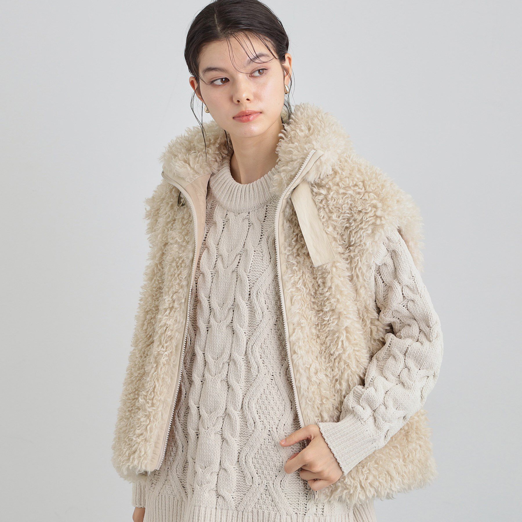 メンズファッションなら|【ザ　ショップ　ティーケー/THE SHOP TK】 プラスするだけでこなれ見え ボアベスト