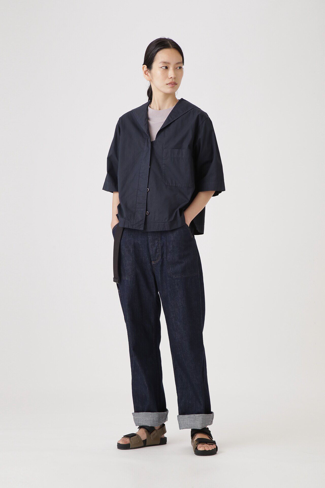 ファッションメンズなら|【エムエイチエル/MHL.】 CANTON LIGHT DENIM