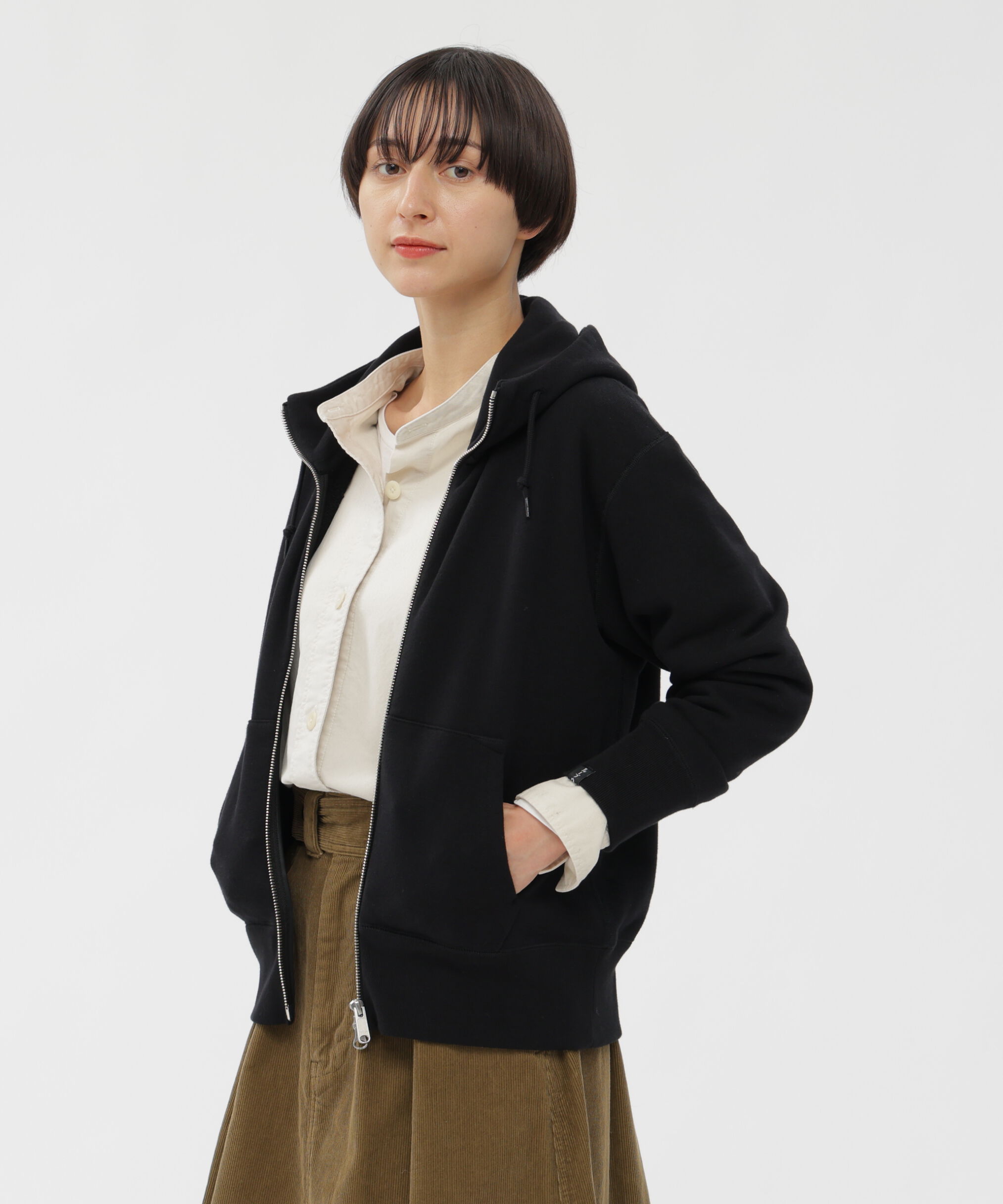 メンズファッションなら|【エムエイチエル/MHL.】 LIGHT LOOPBACK COTTON TOP