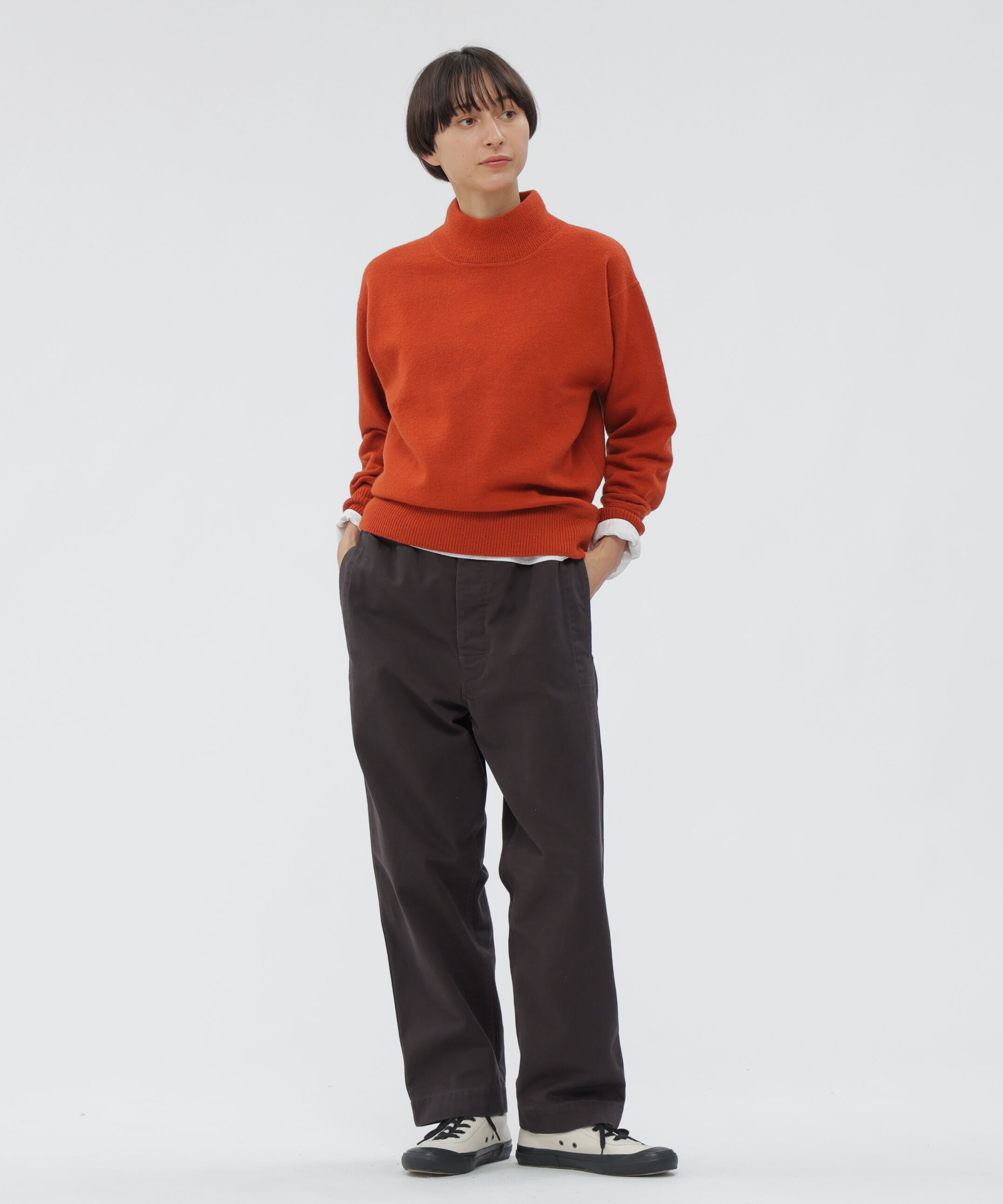 【エムエイチエル/MHL.】 ORGANIC COTTON SATEEN TROUSERS