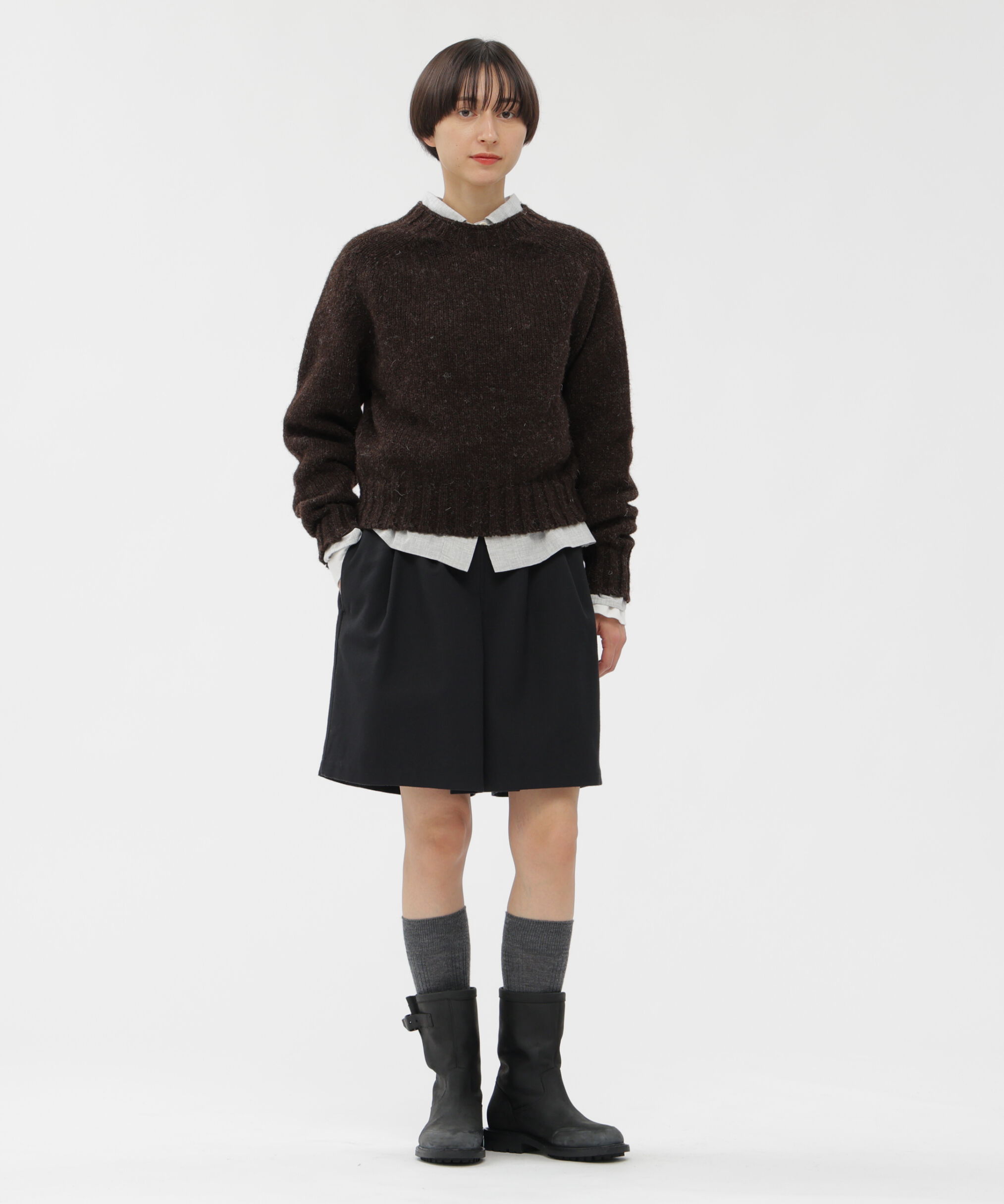 人気メンズファッション|【エムエイチエル/MHL.】 WOOL COTTON DRILL TROUSERS