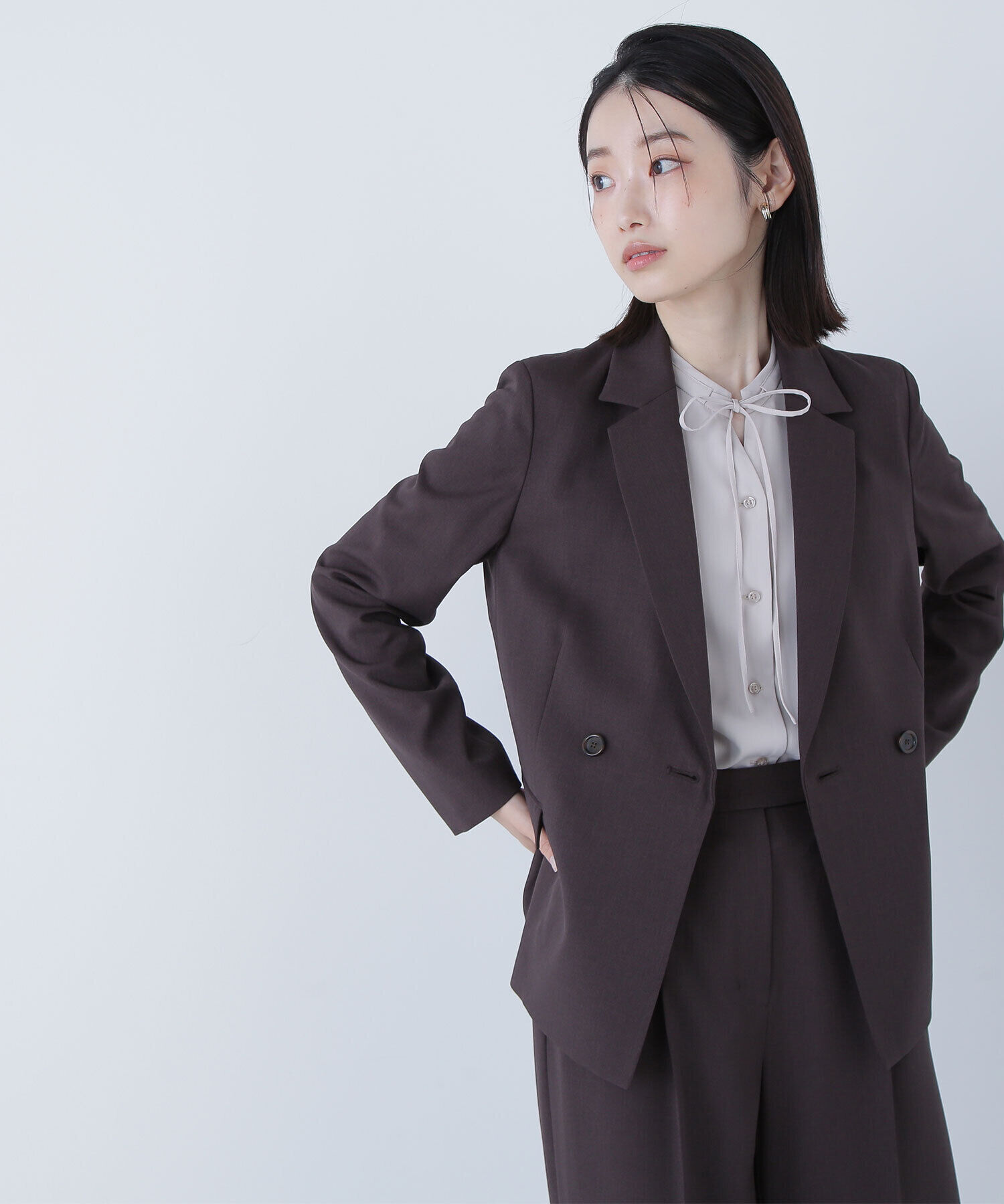 ミルドウール テーラードジャケット（GALERIE VIE）｜ルミネの