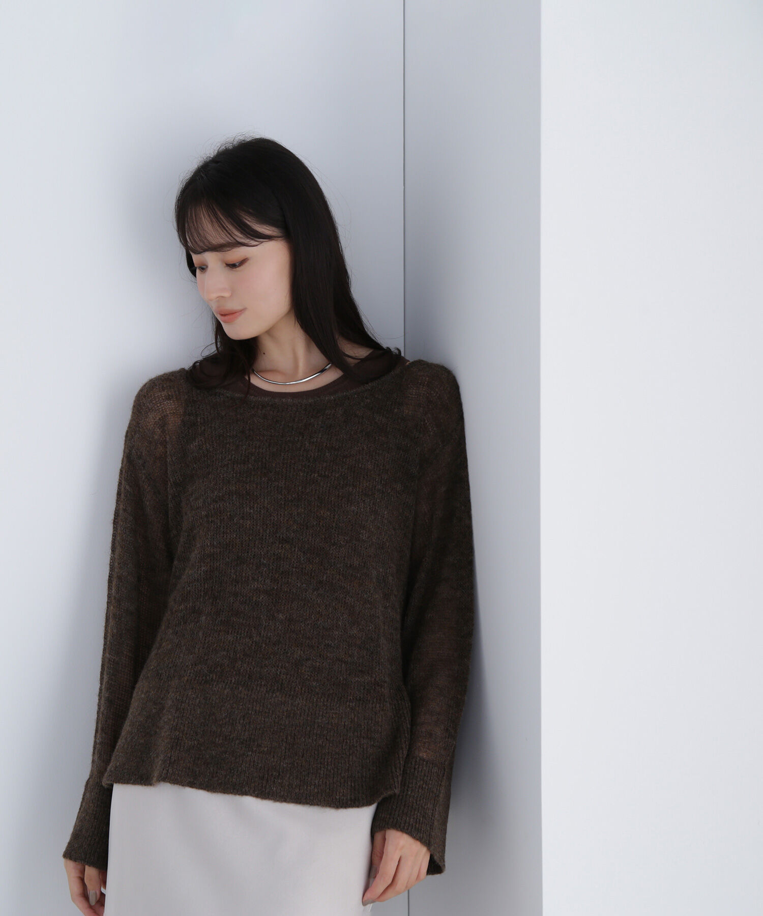 【ナチュラルビューティーベーシック/NATURAL BEAUTY BASIC】 モヘヤライクニットセット 