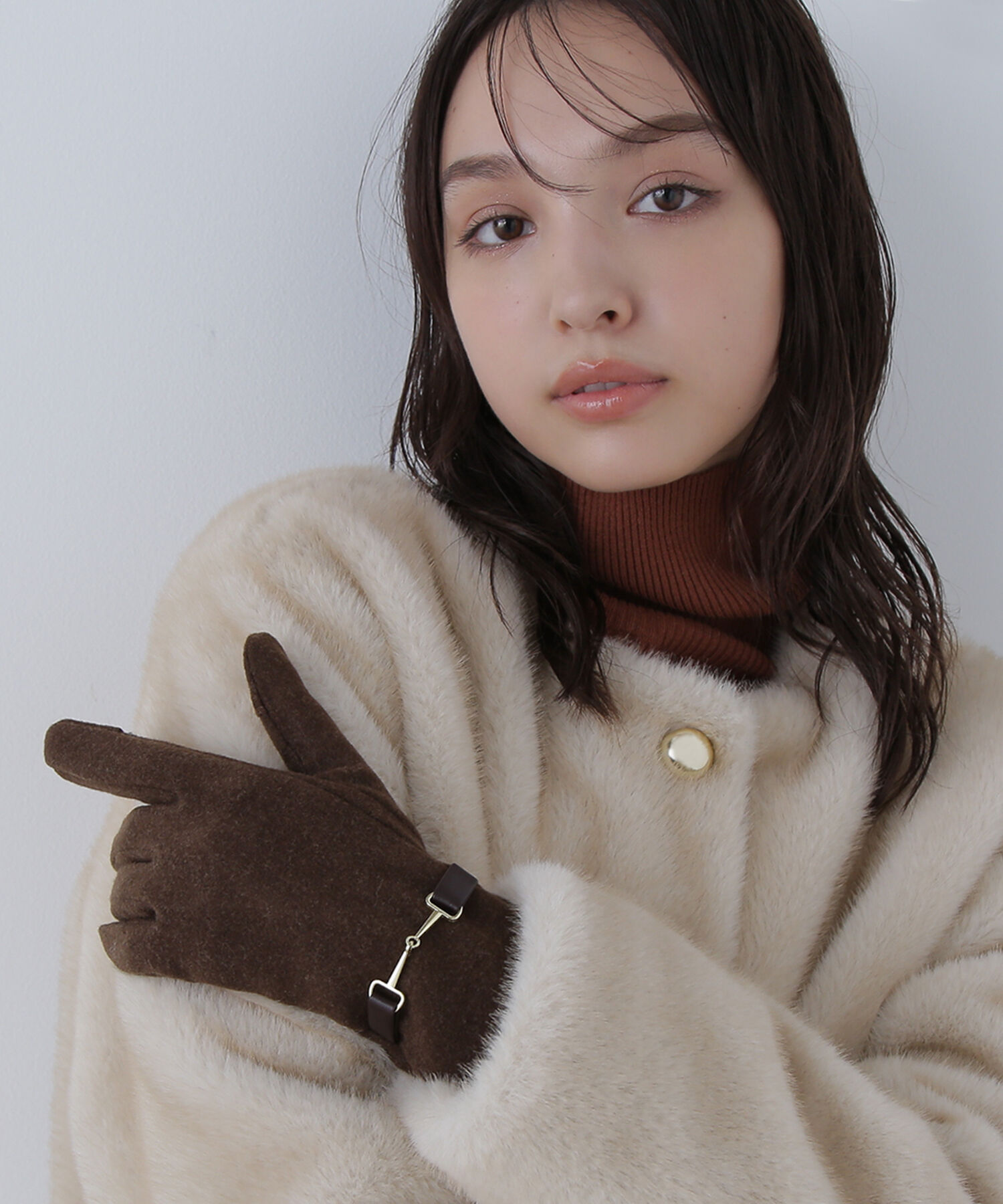 メンズファッションの一押し|【ナチュラルビューティーベーシック/NATURAL BEAUTY BASIC】 ビットモチーフジャージグローブ