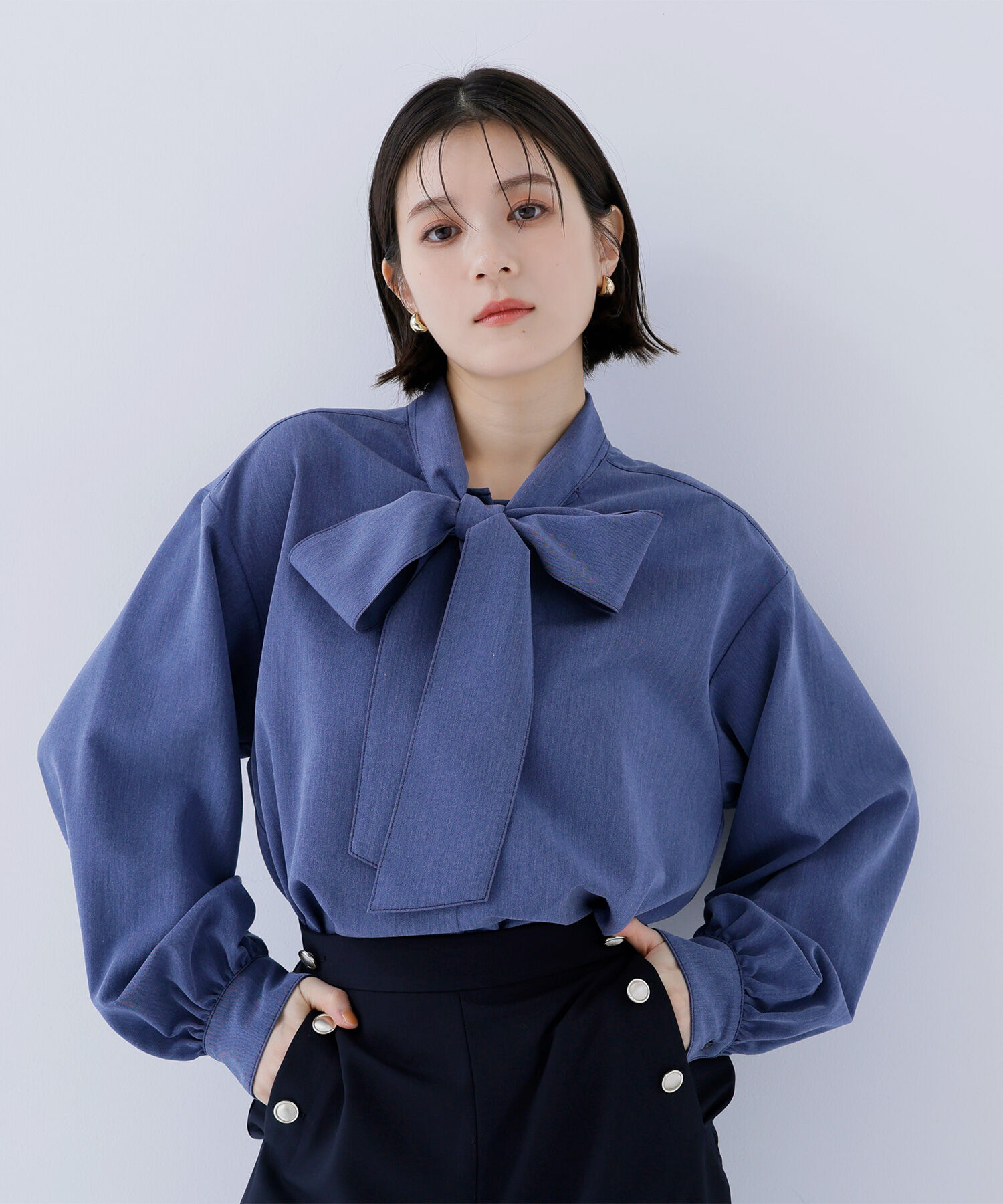 シアートロピカル ボウタイブラウス（Ballsey）｜ルミネのファッション