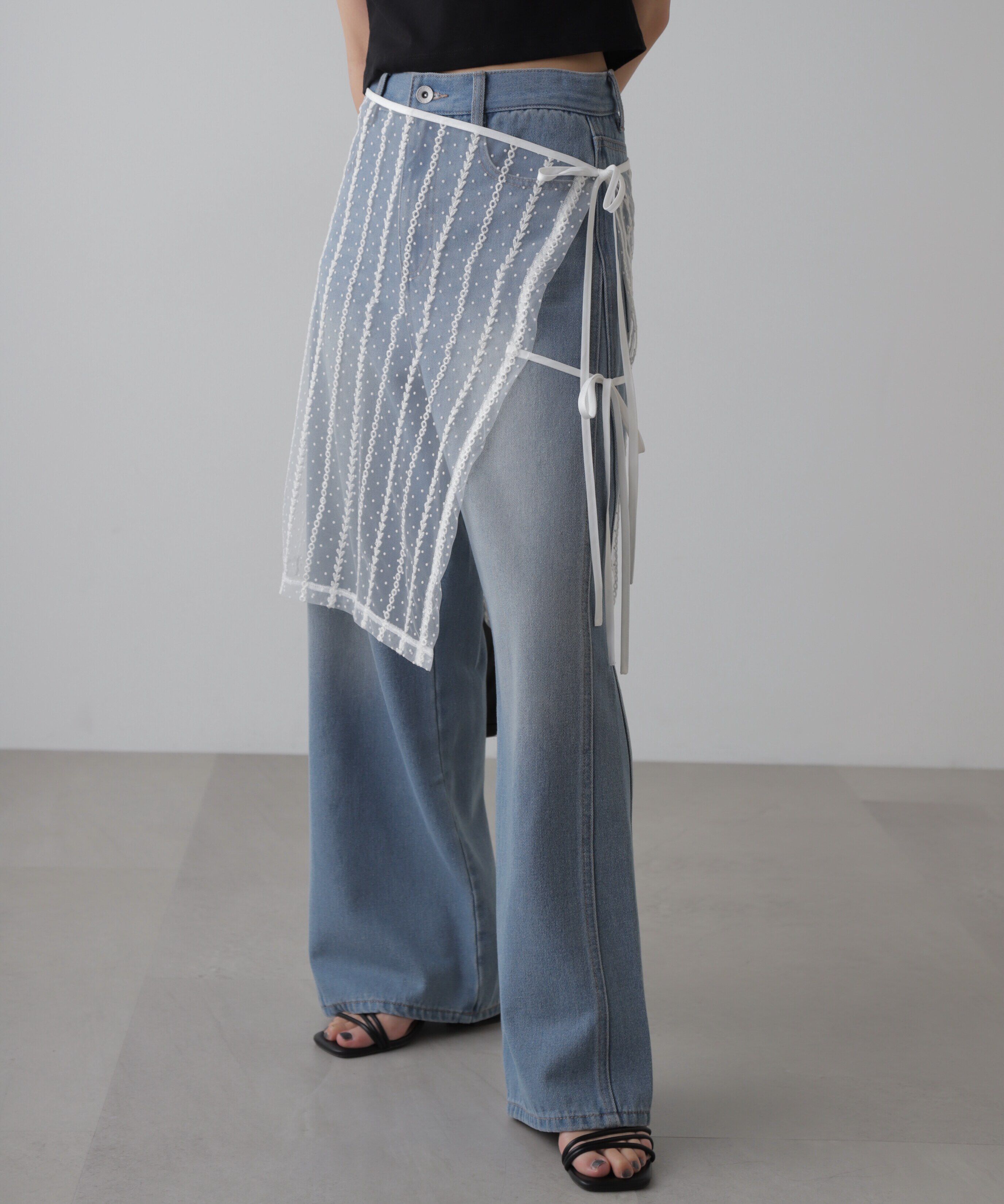 【フリーズマート/Free's Mart】 レースラップスカート