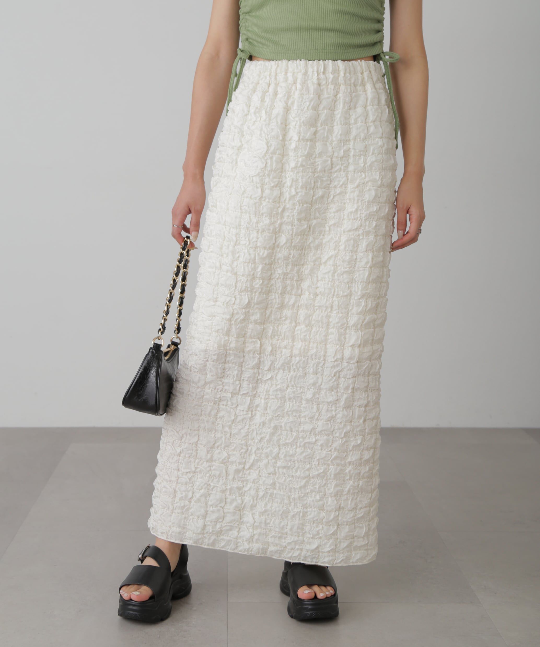 【フリーズマート/Free's Mart】 ぽこぽこナロースカート