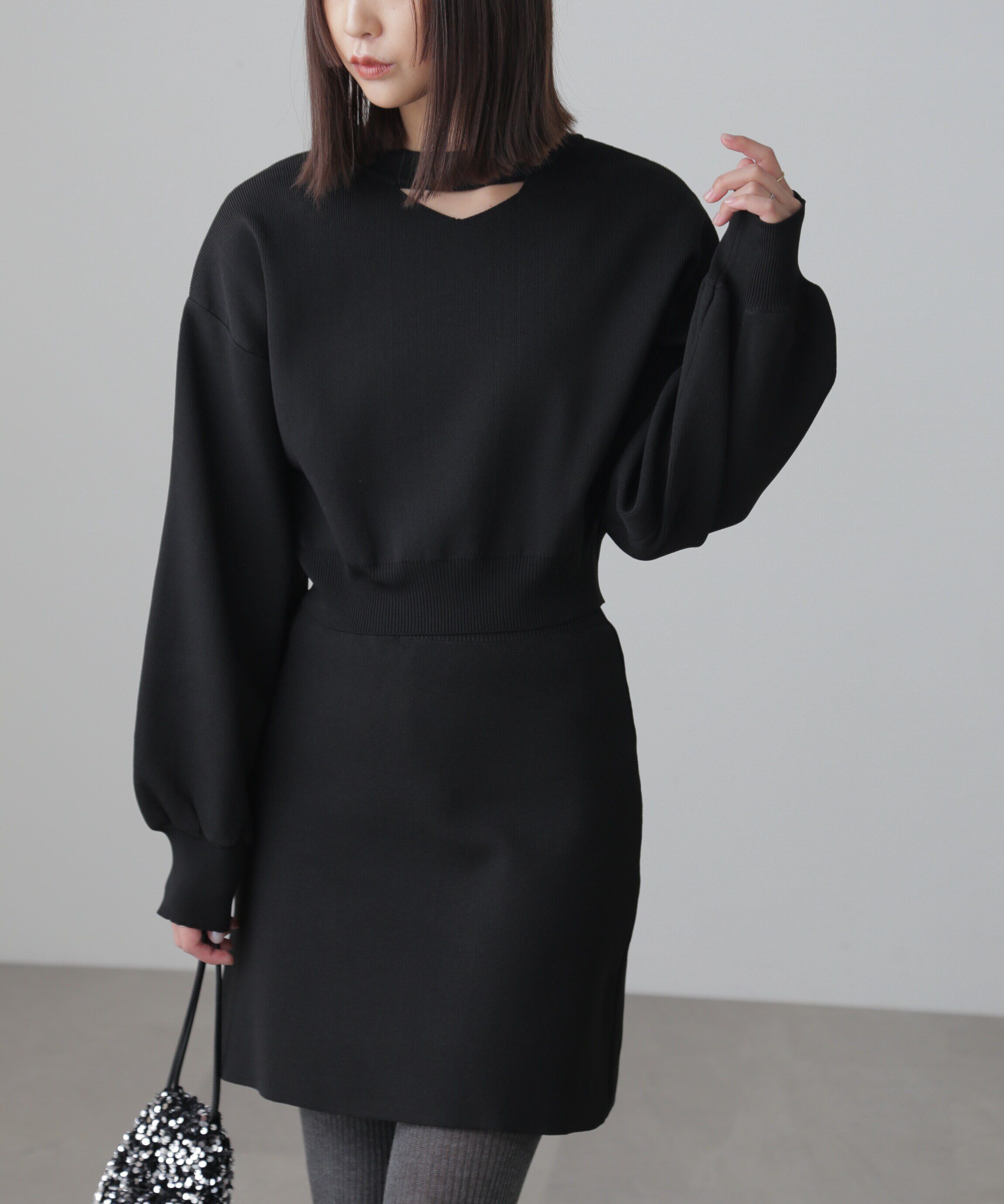 【フリーズマート/Free's Mart】 スポンディッシュニットセットアップ