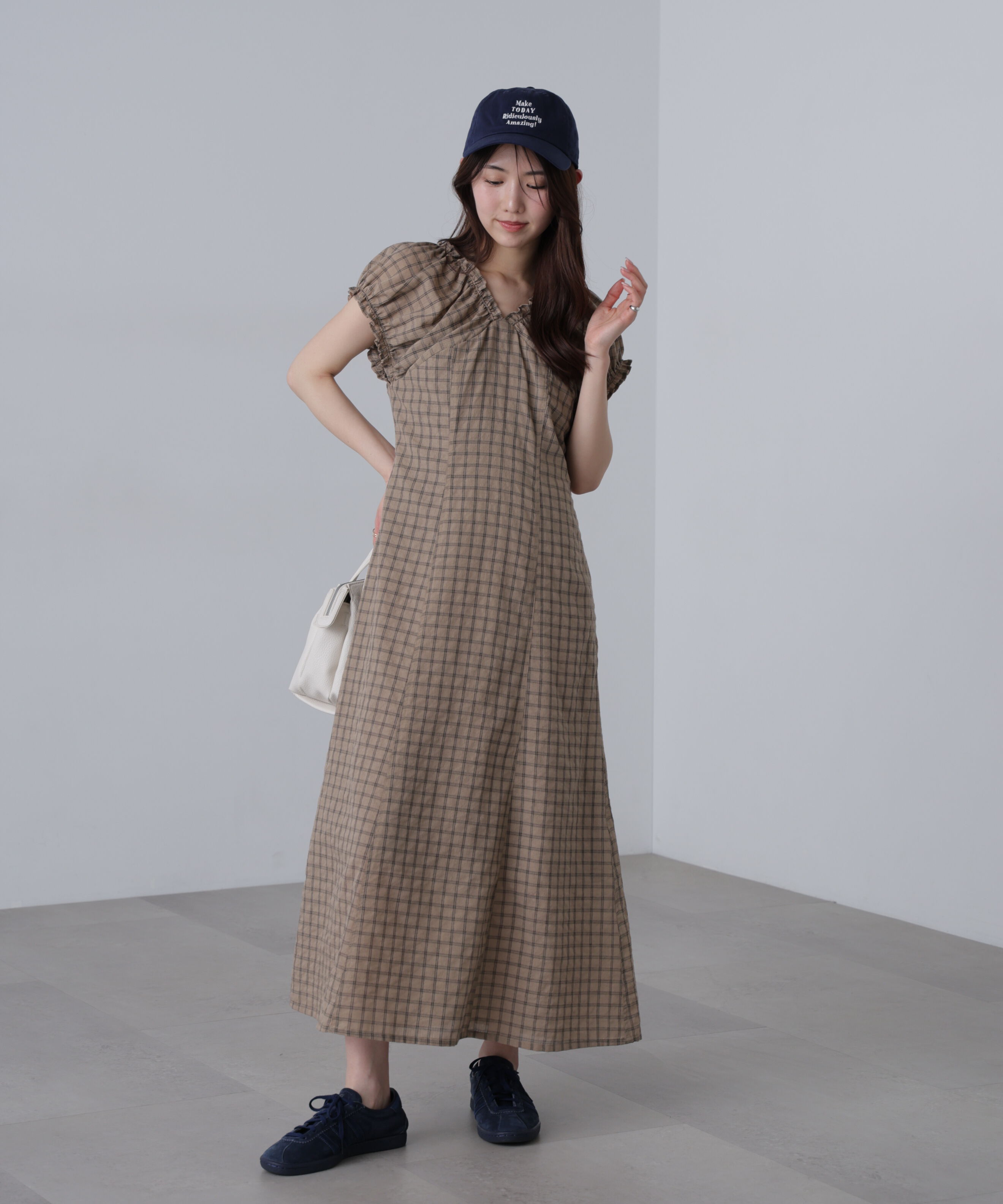 【フリーズマート/Free's Mart】 2wayギャザーオフショルマーメイドワンピース