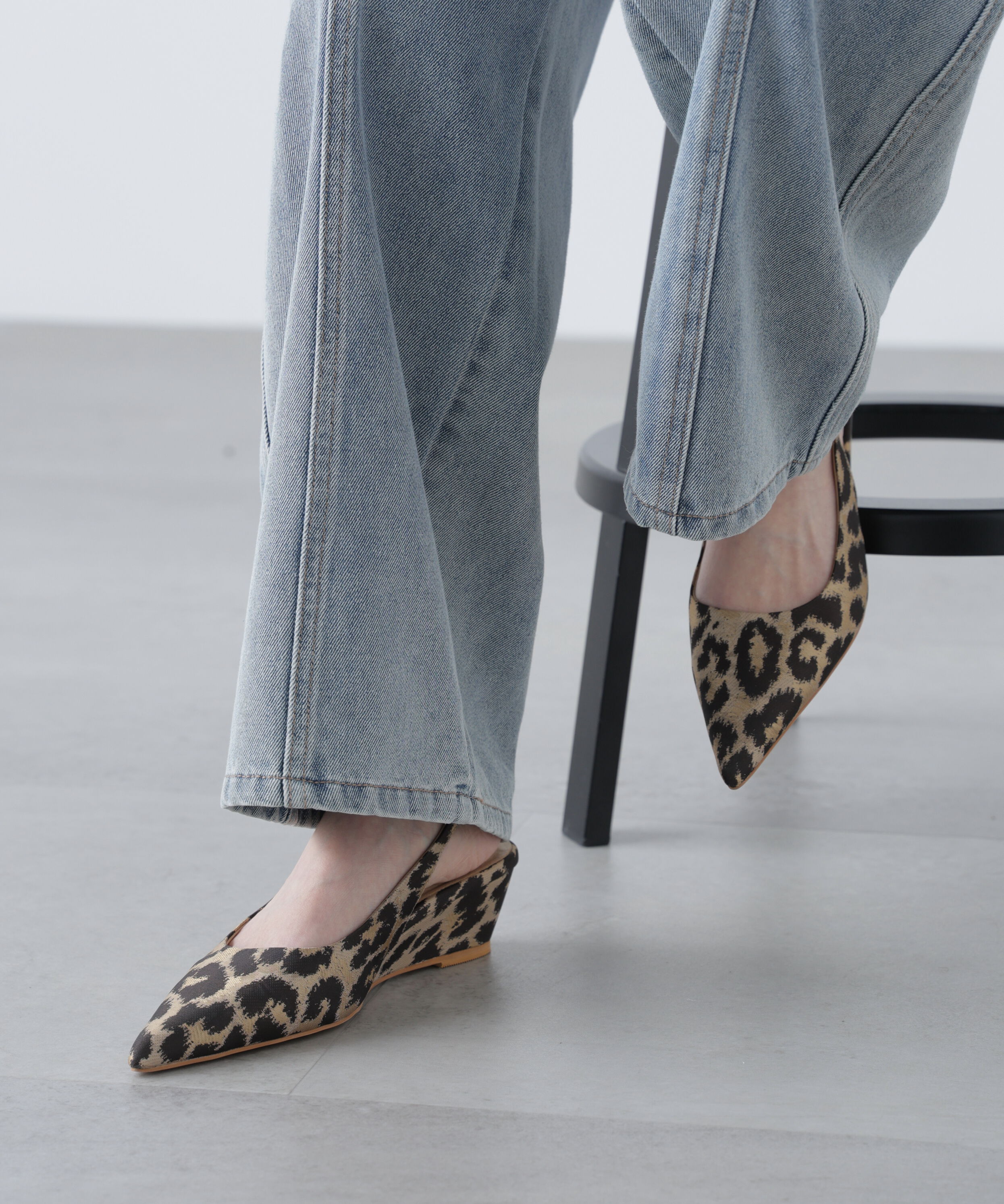 【フリーズマート/Free's Mart】 ローウェッジパンプス