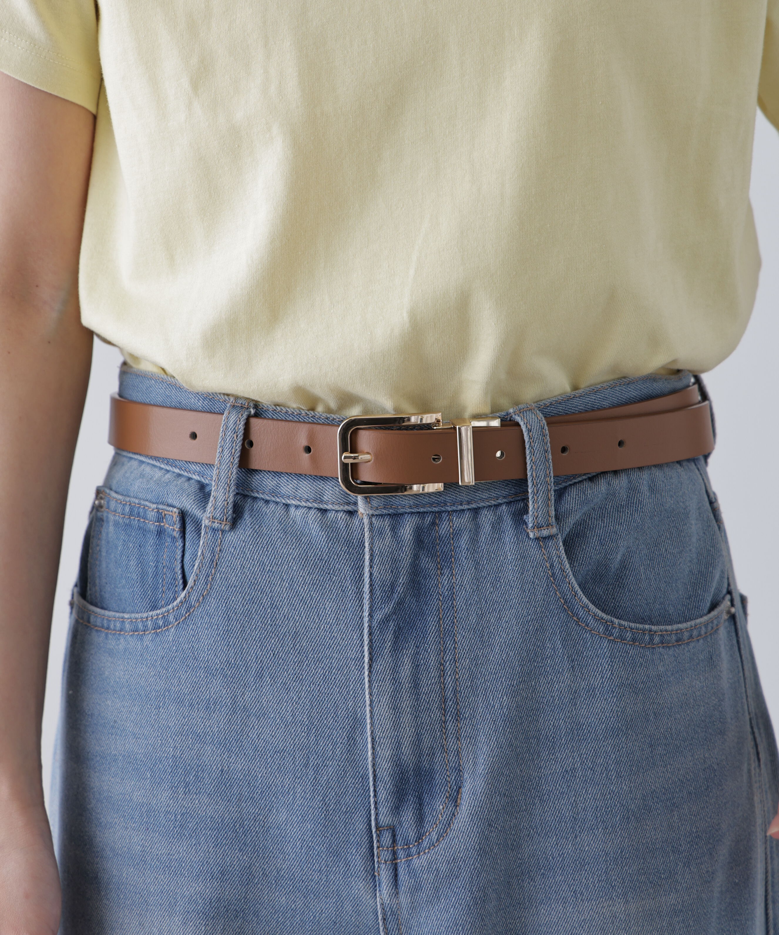 モテ系ファッションメンズ|【フリーズマート/Free's Mart】 リバーシブルミドルベルト