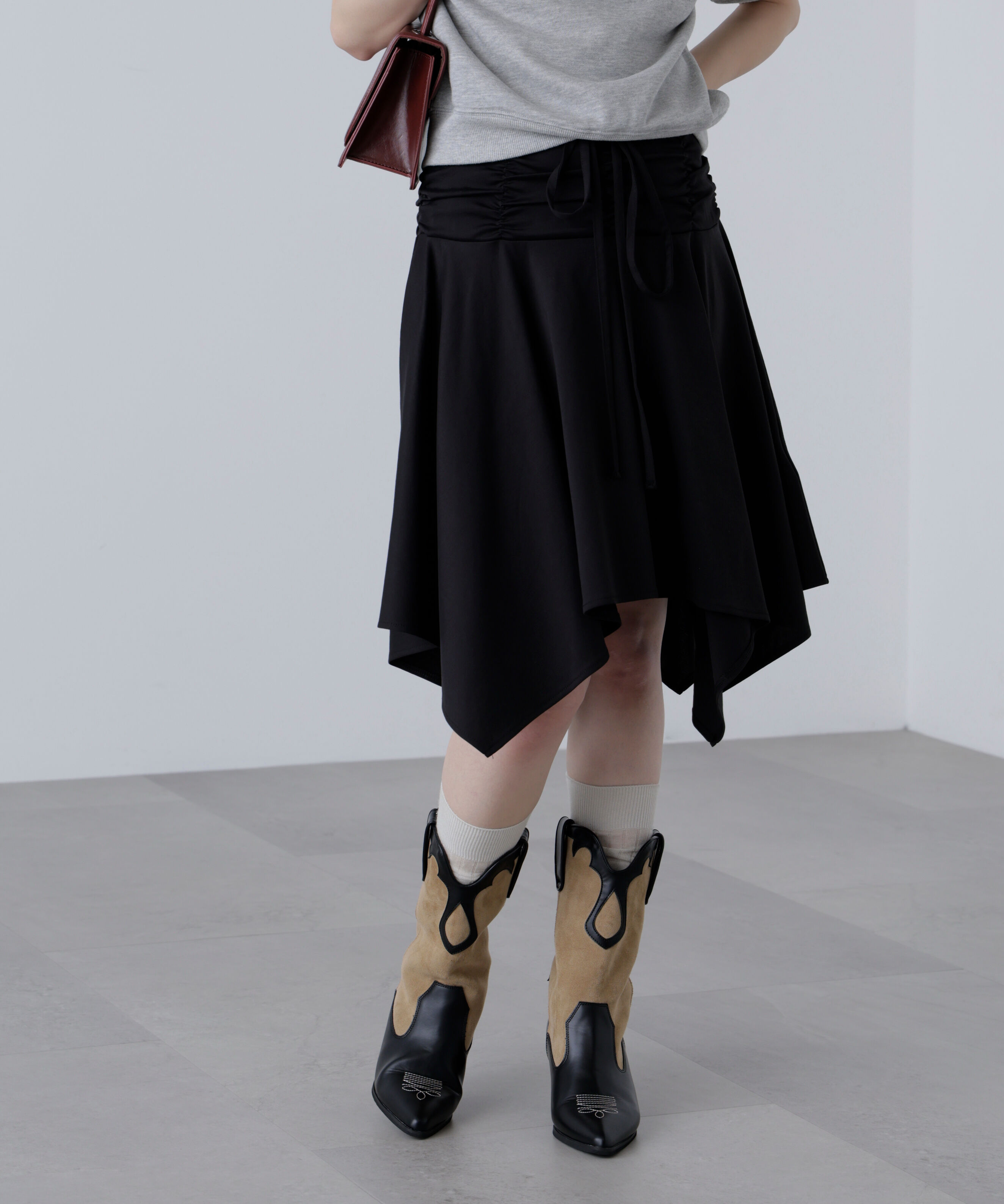 【フリーズマート/Free's Mart】 2wayイレヘムミディスカート